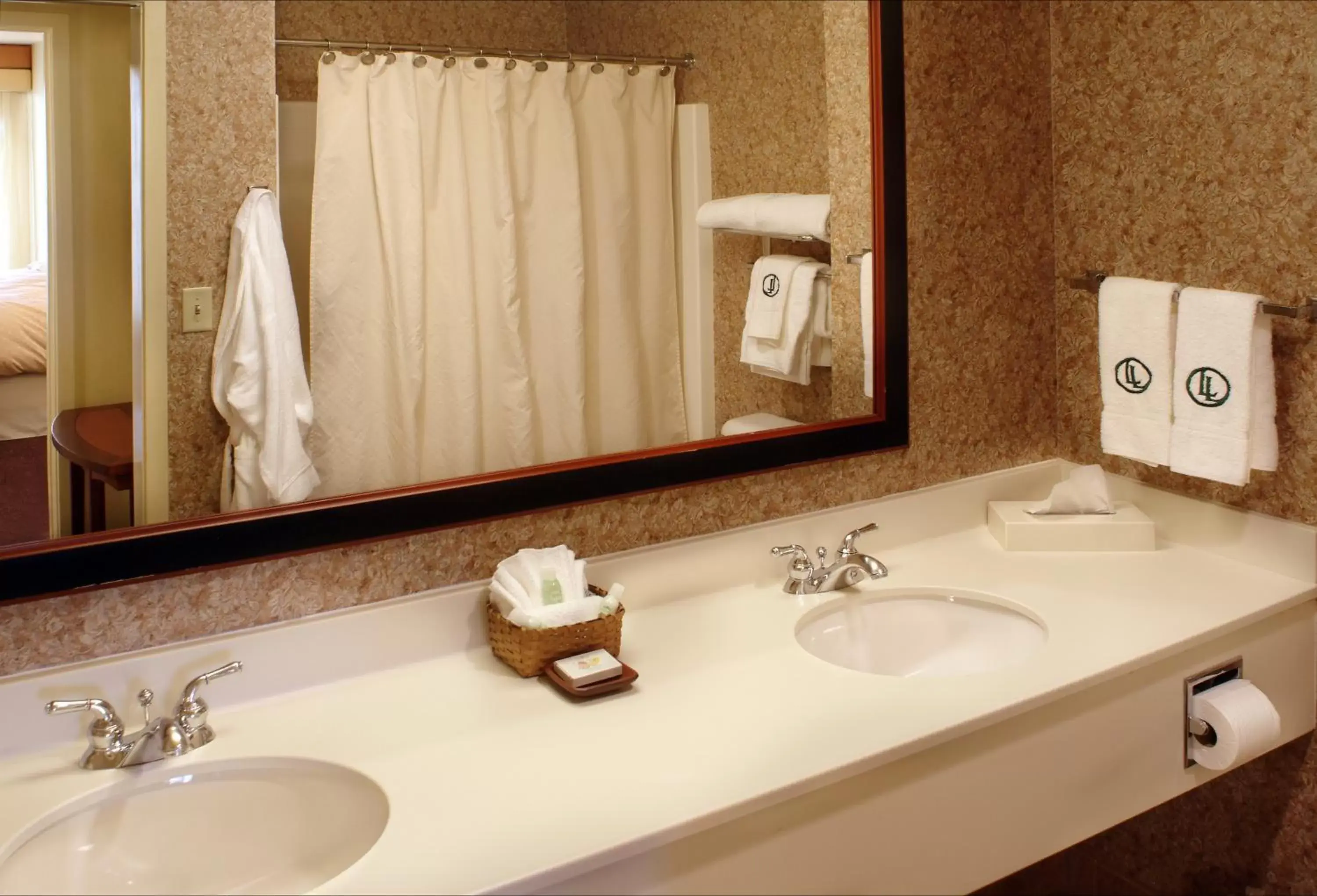 Bathroom in Larkspur Landing Folsom-An All-Suite Hotel