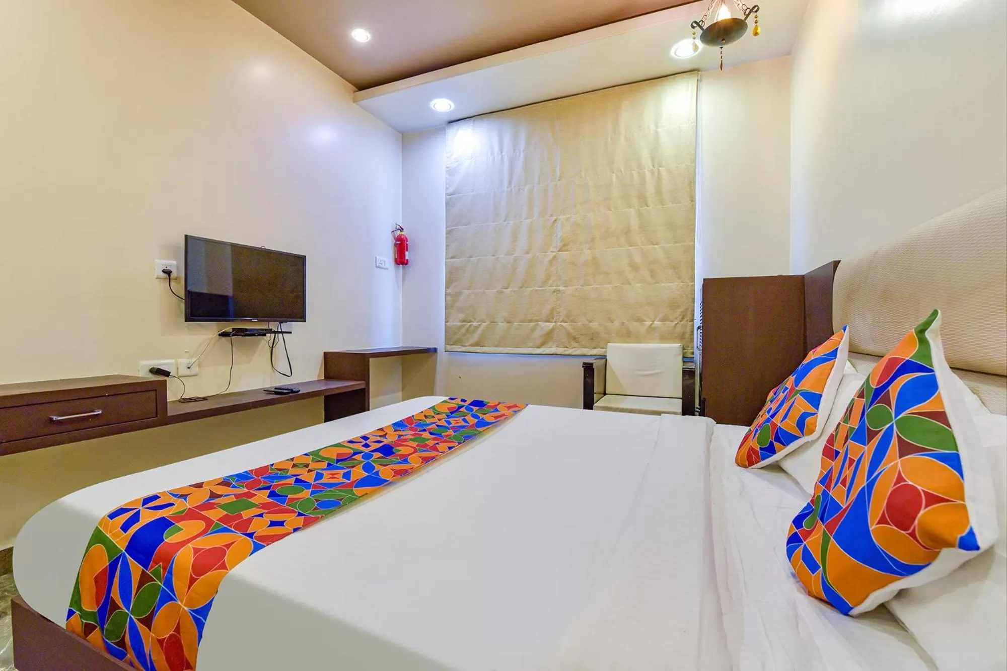 Bed in FabHotel Resolute Gopalpura