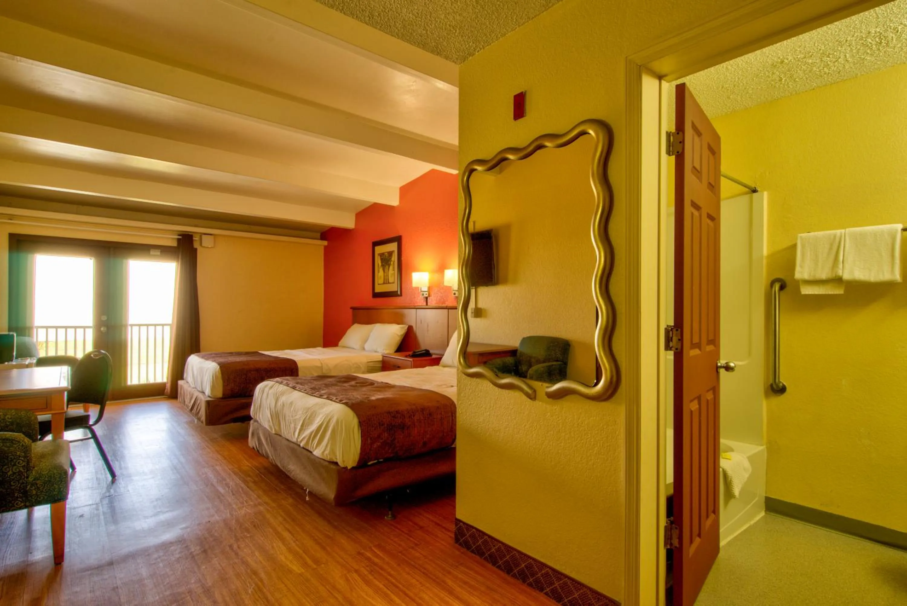 Bed in Clearwater Hotel