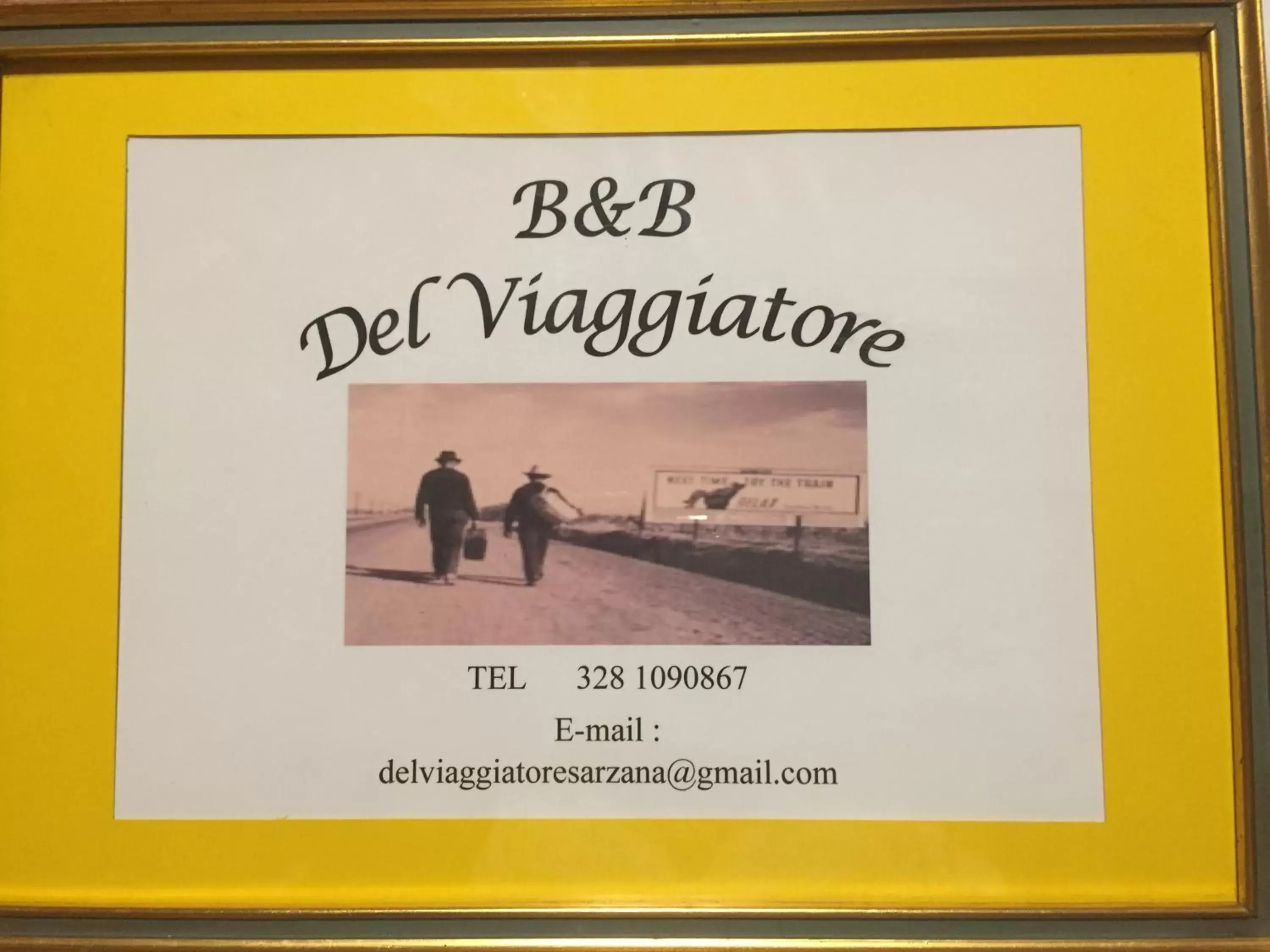 Property logo or sign in B&B Del viaggiatore