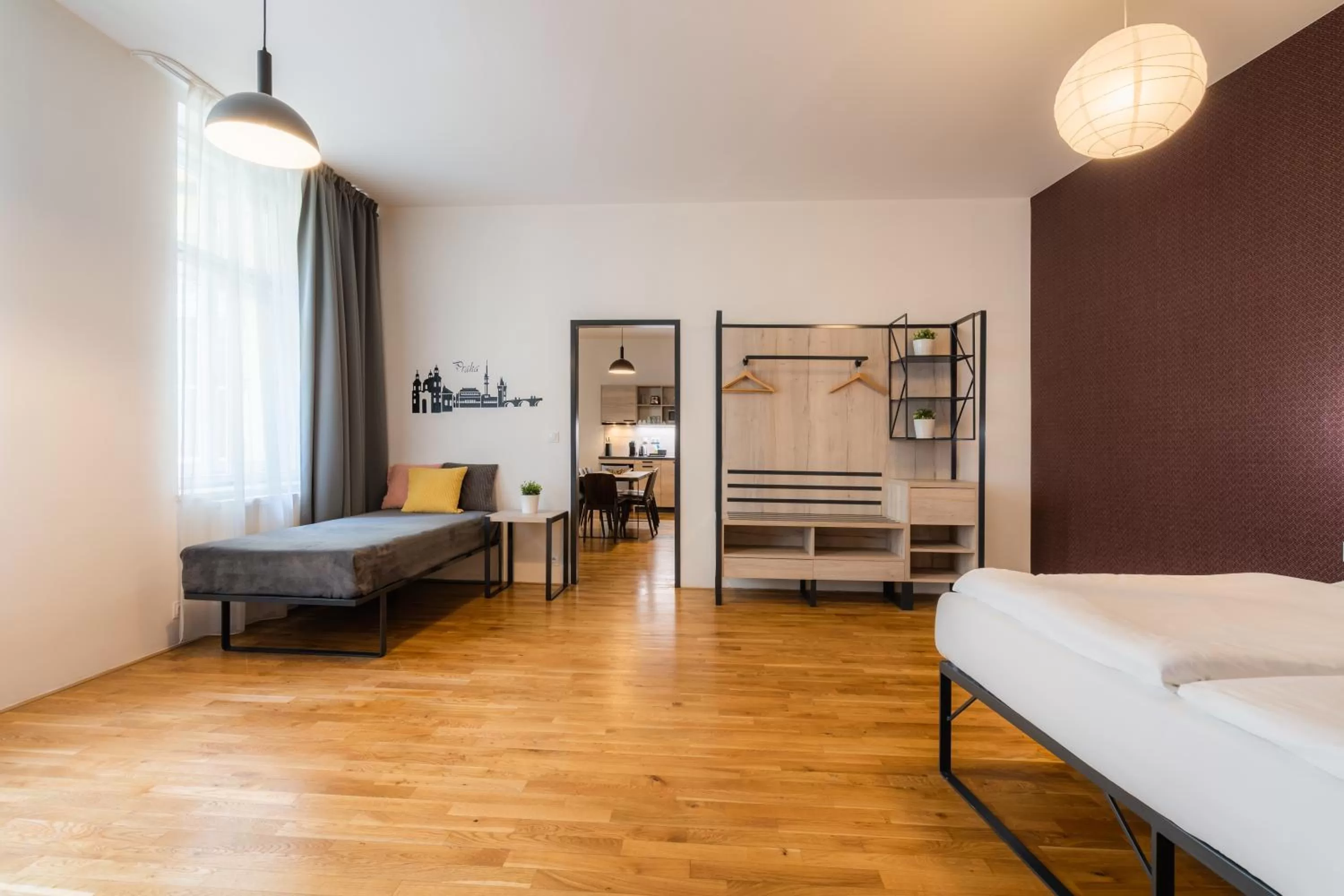 Photo of the whole room, Bed in EA ApartHotel Melantrich