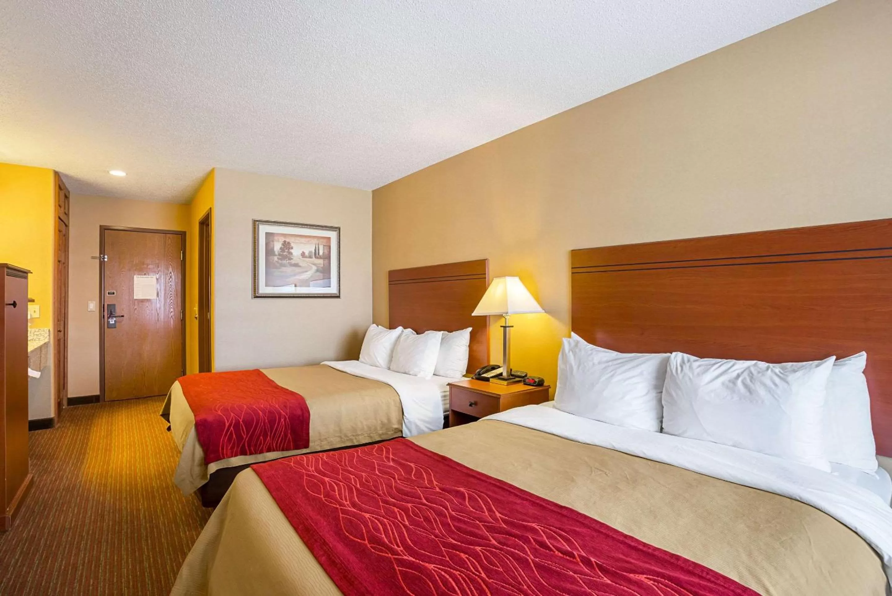 Photo of the whole room, Bed in Quality Inn York