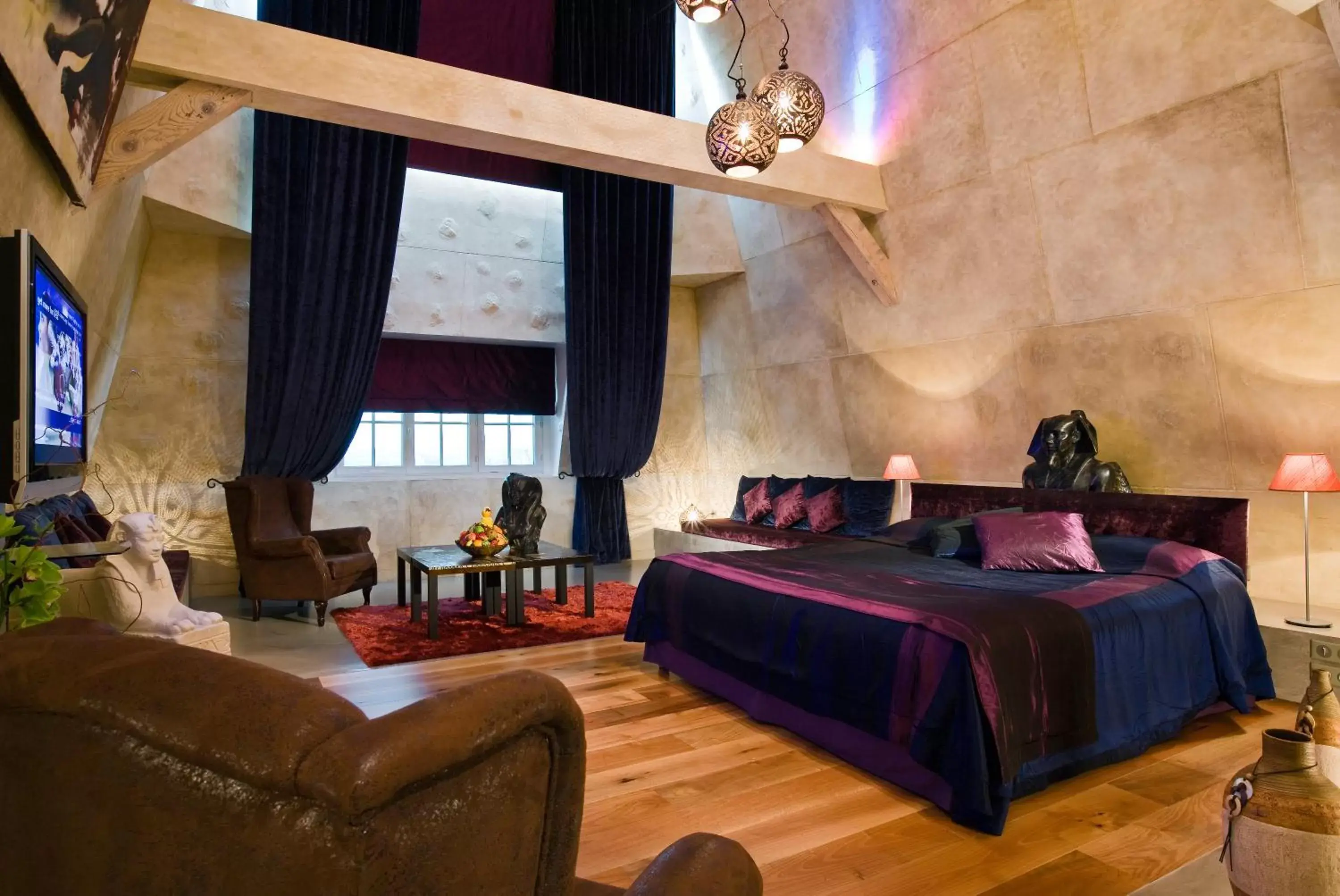 Bedroom in Chateau de Montvillargenne