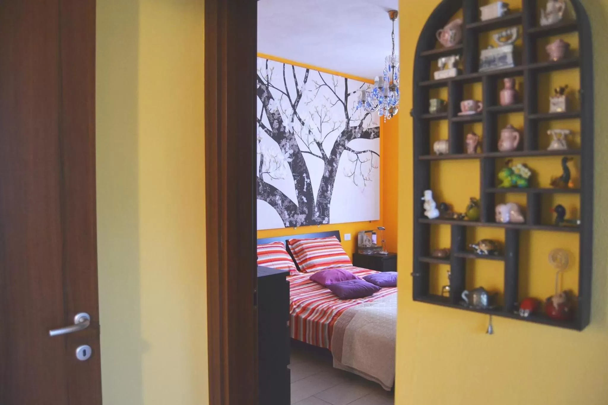 Bed in B&B La Casa d'Artista