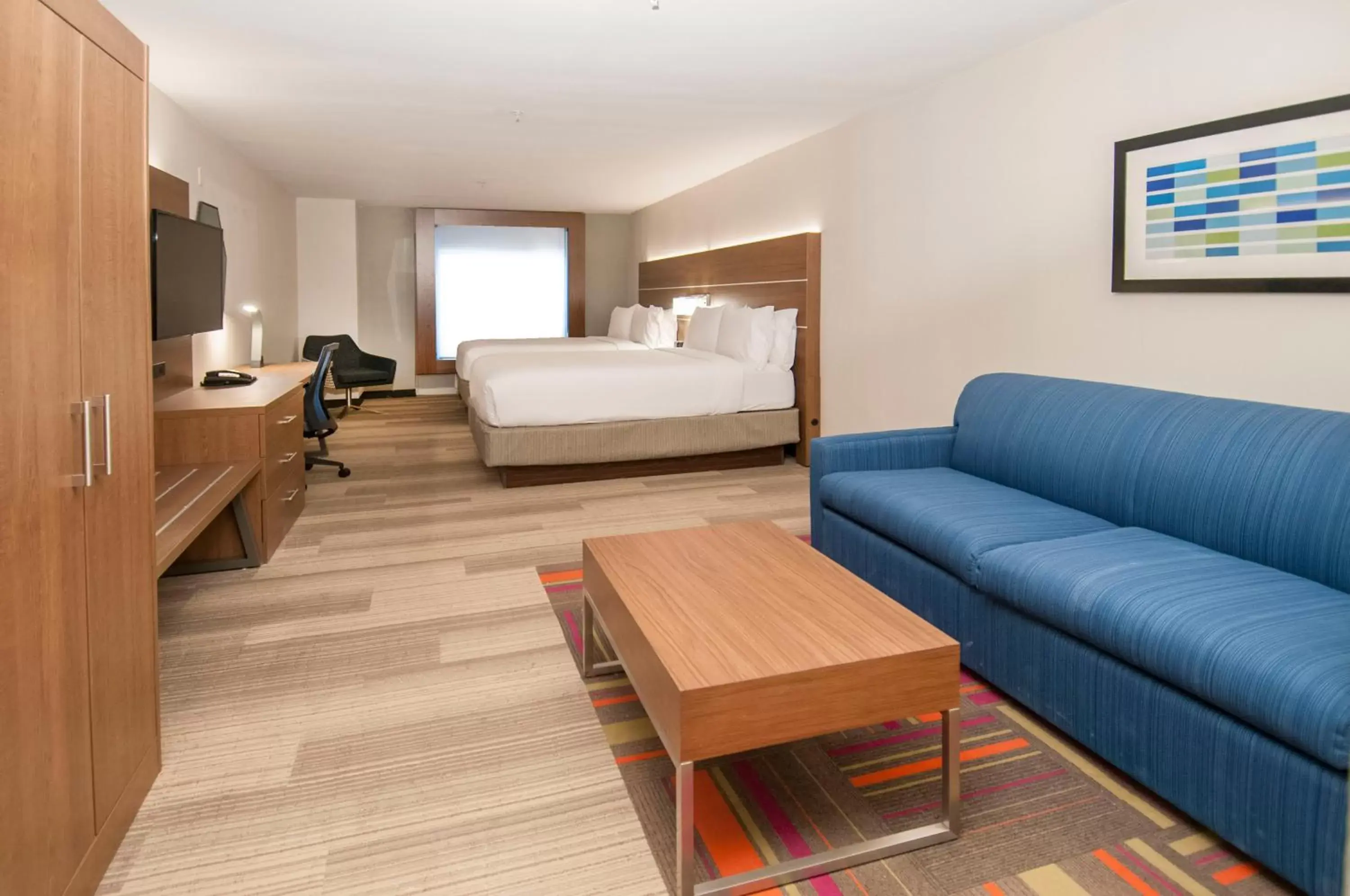 Photo of the whole room, Seating Area in Holiday Inn Express Hotel & Suites Dallas-North Tollway/North Plano, an IHG Hotel