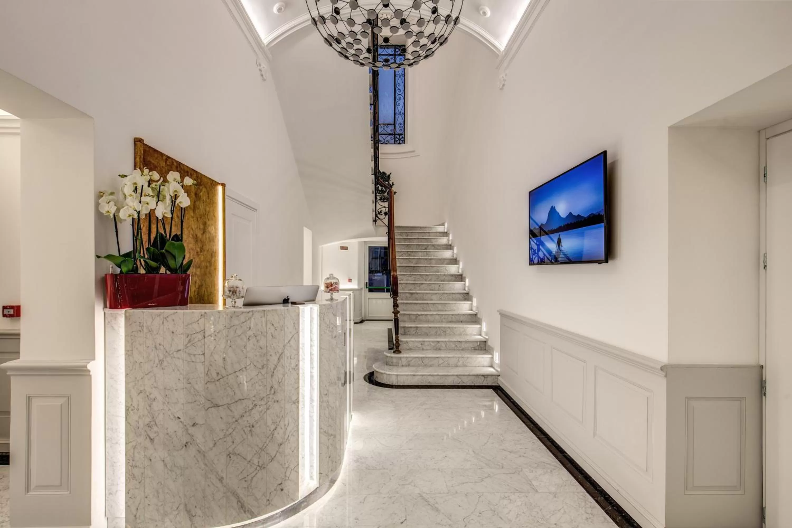 Lobby or reception in The Liberty Boutique Hotel