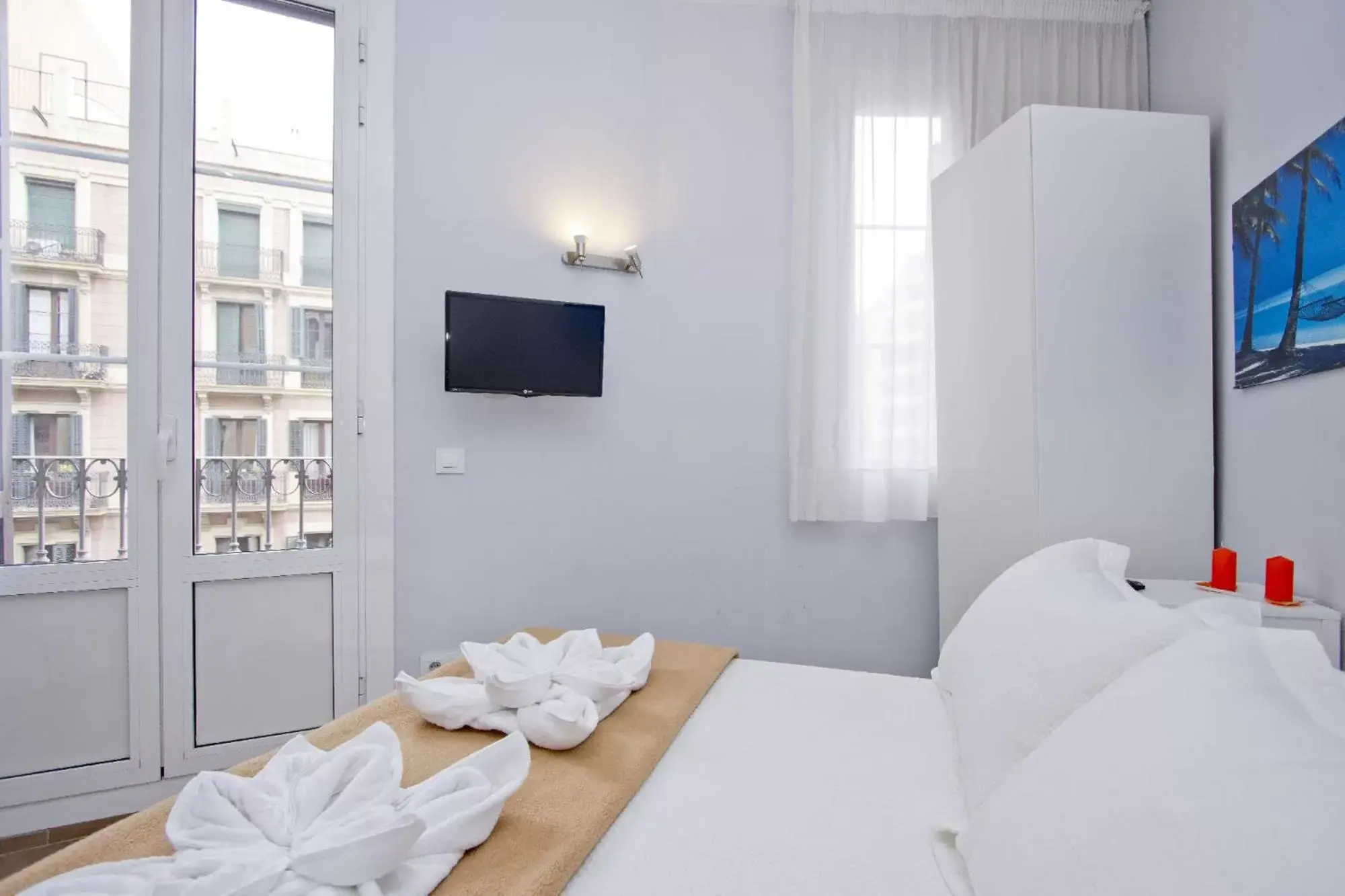 Bed in Barcelona City Hotel