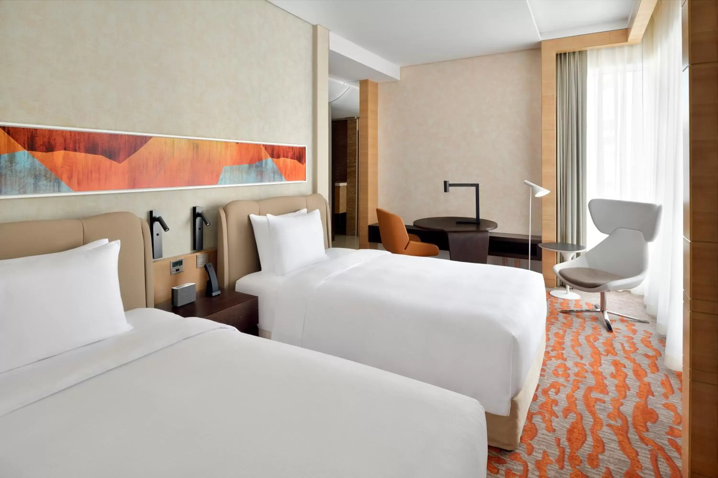 Standard Twin Room in Crowne Plaza Dubai Marina, an IHG Hotel