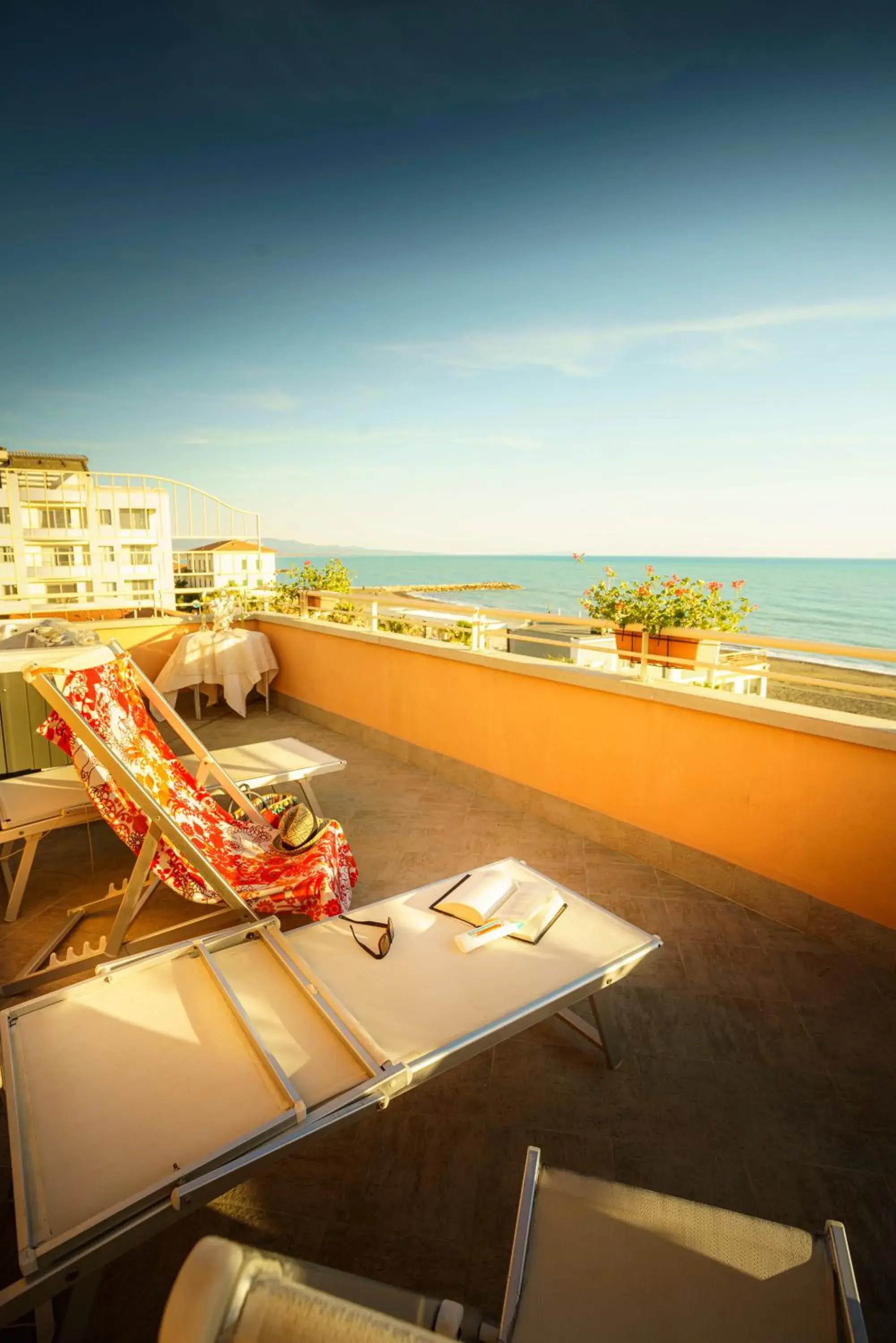 Balcony/Terrace in Albergo La Lampara