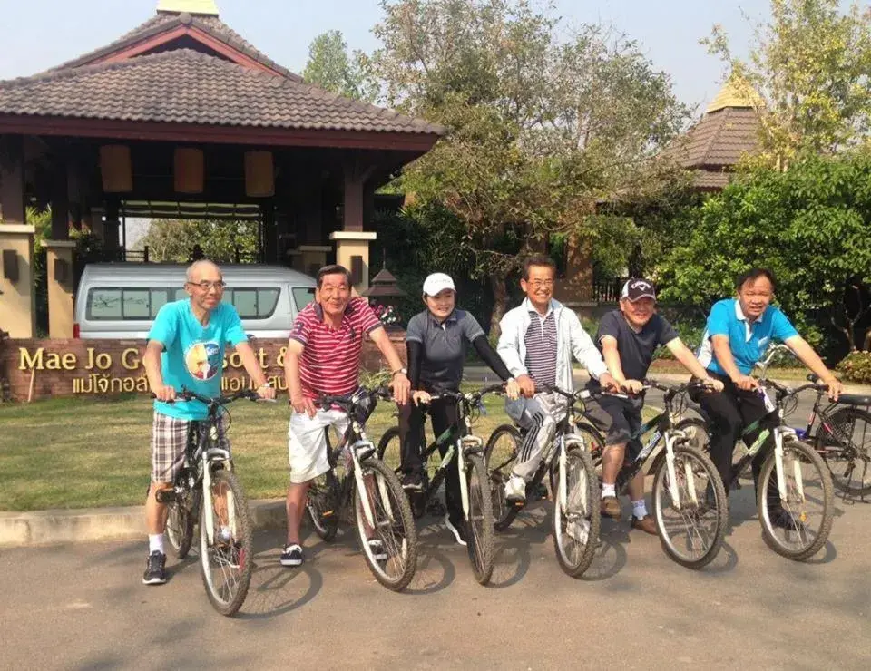 Biking in Mae Jo Golf Resort & Spa