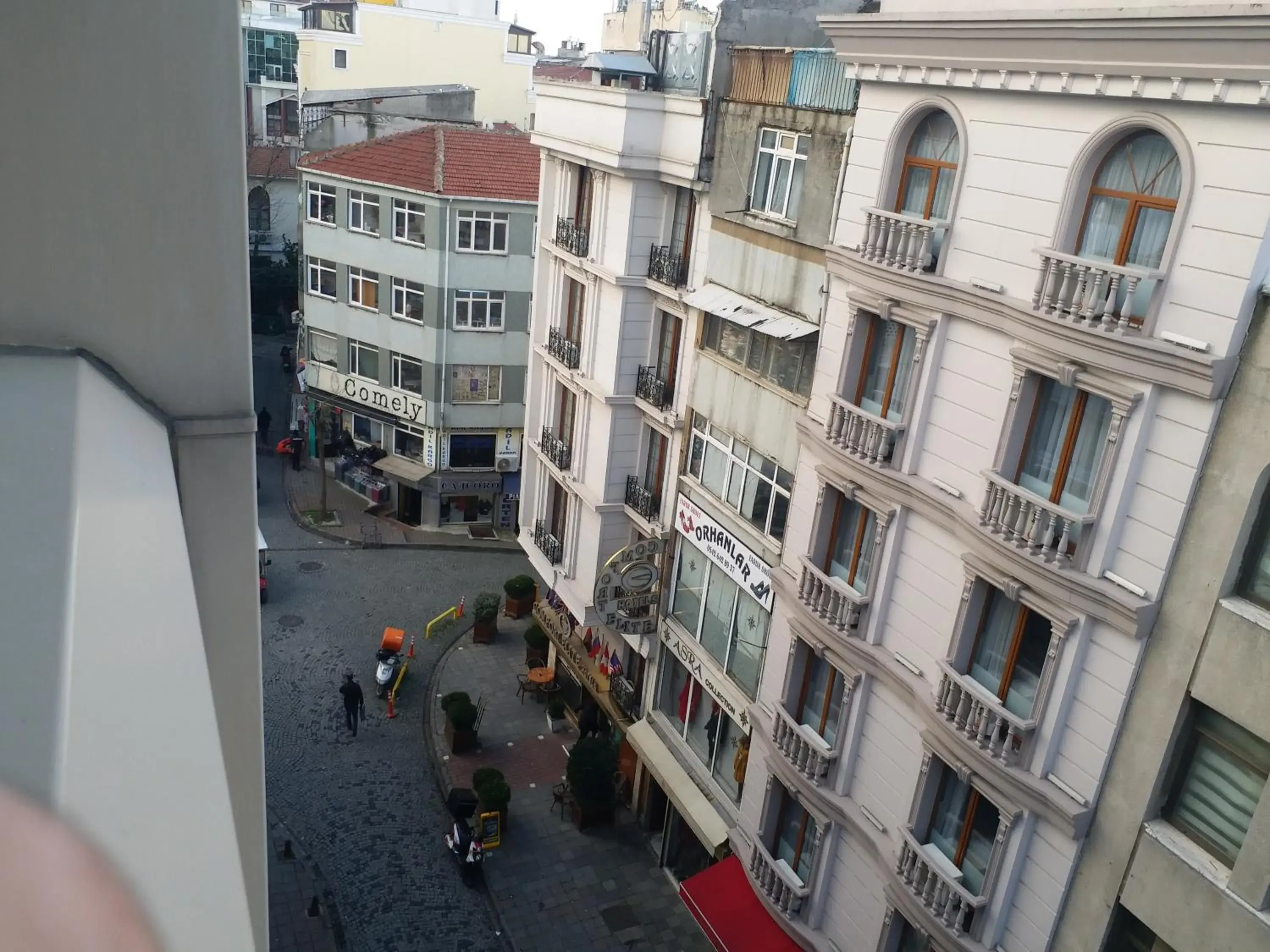 Street view in Hotel Inter Istanbul