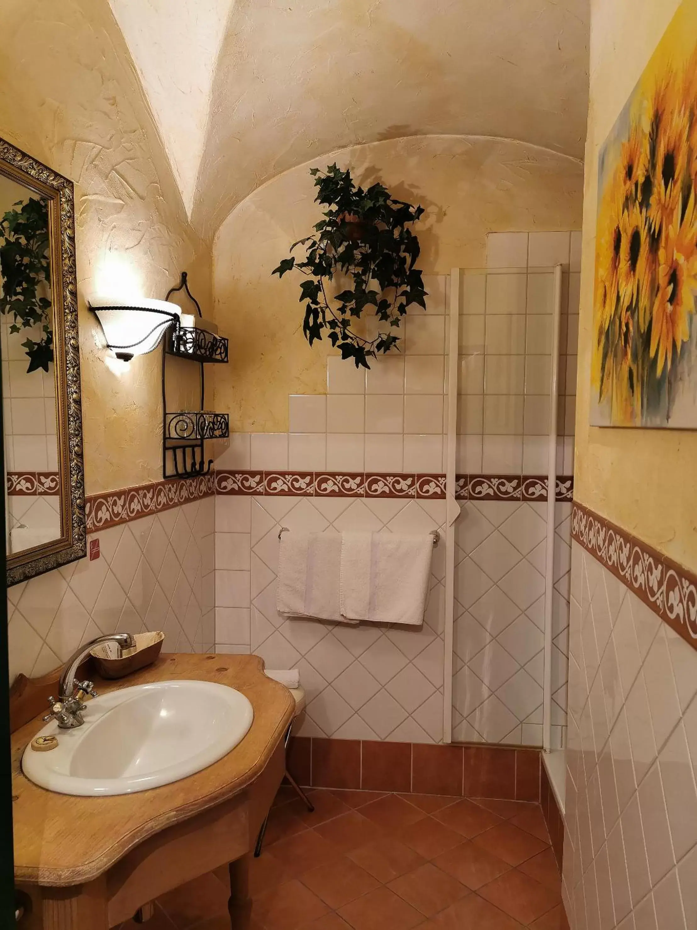 Shower, Bathroom in Hotel Schrannenhof