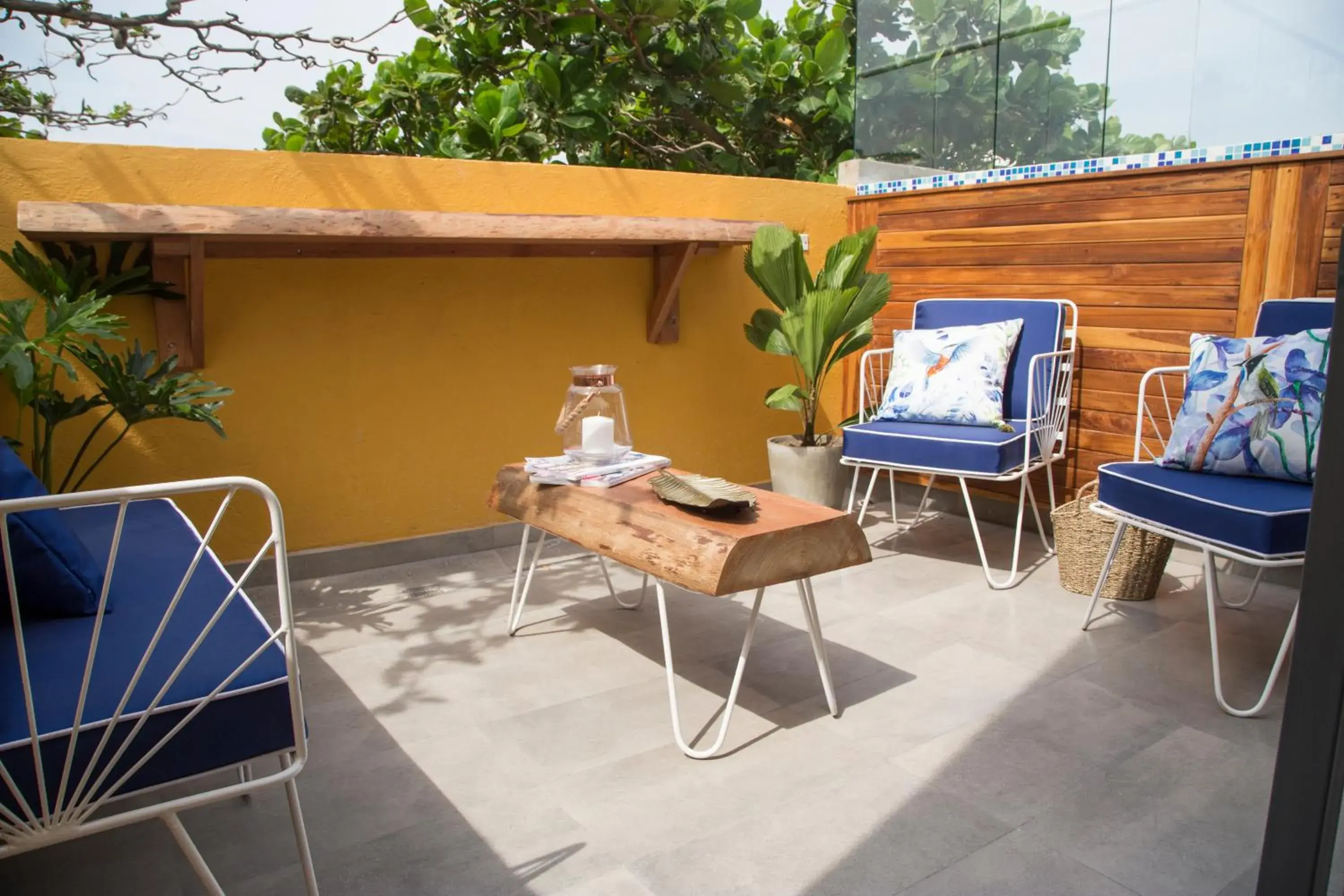 Balcony/Terrace in Hotel Boutique Casa Mia