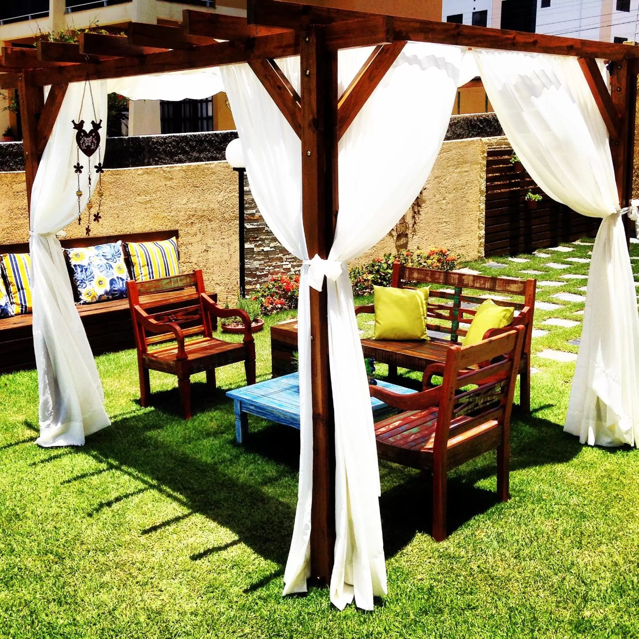 Garden in Pousada Ancoradouro's