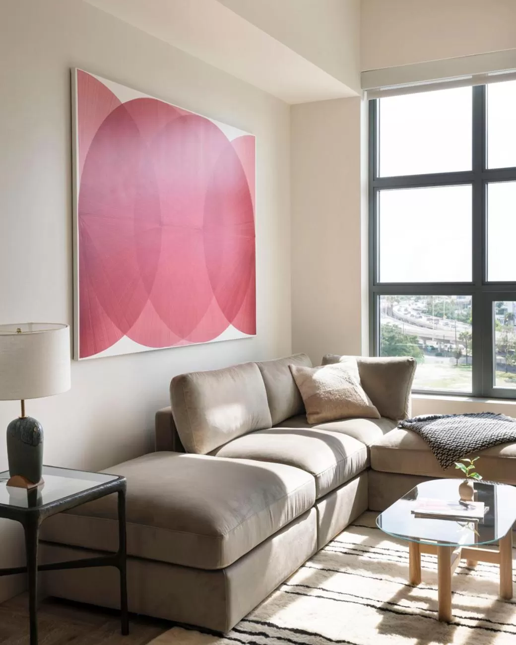 Living room in ROOST Tampa