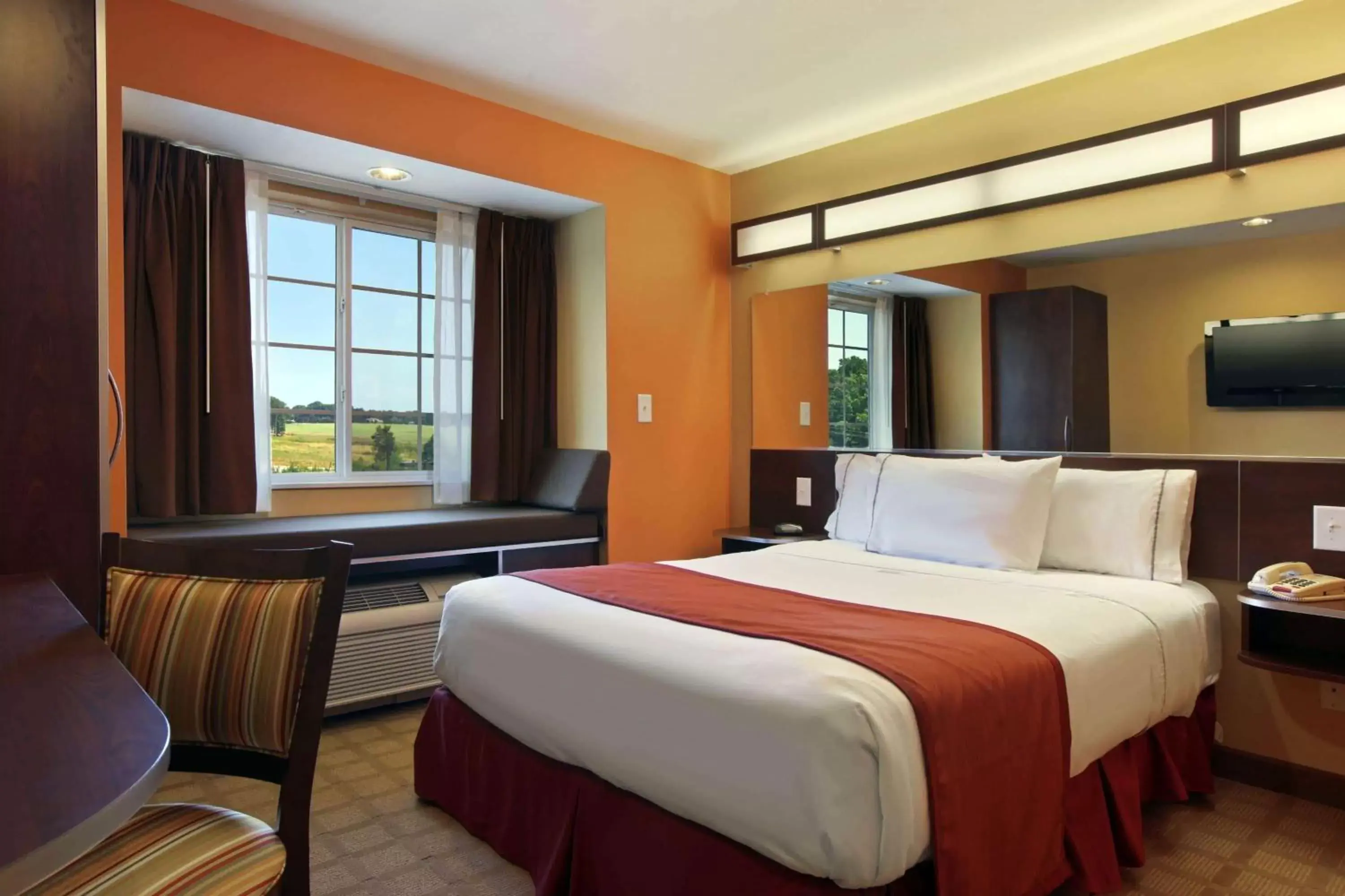 Photo of the whole room, Bed in Microtel Inn and Suites by Wyndham Anderson SC