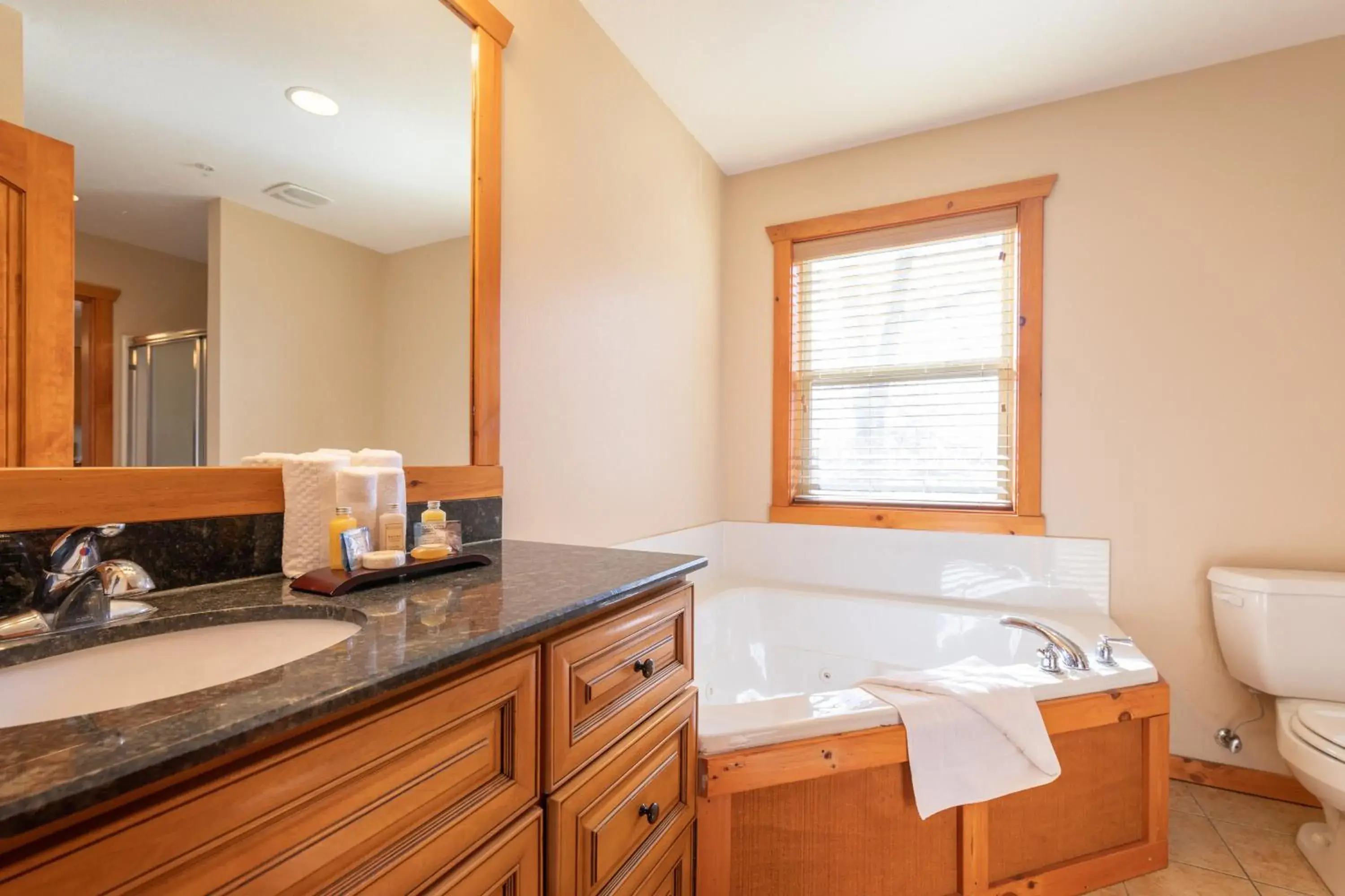 Bathroom in The Lodges at Table Rock by Capital Vacations