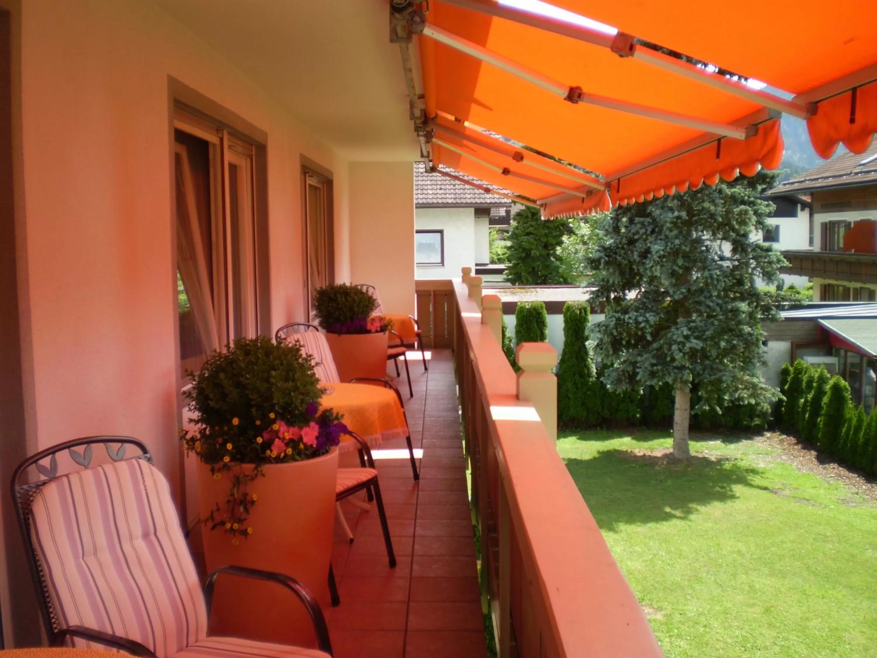 Balcony/Terrace in Hotel Christine