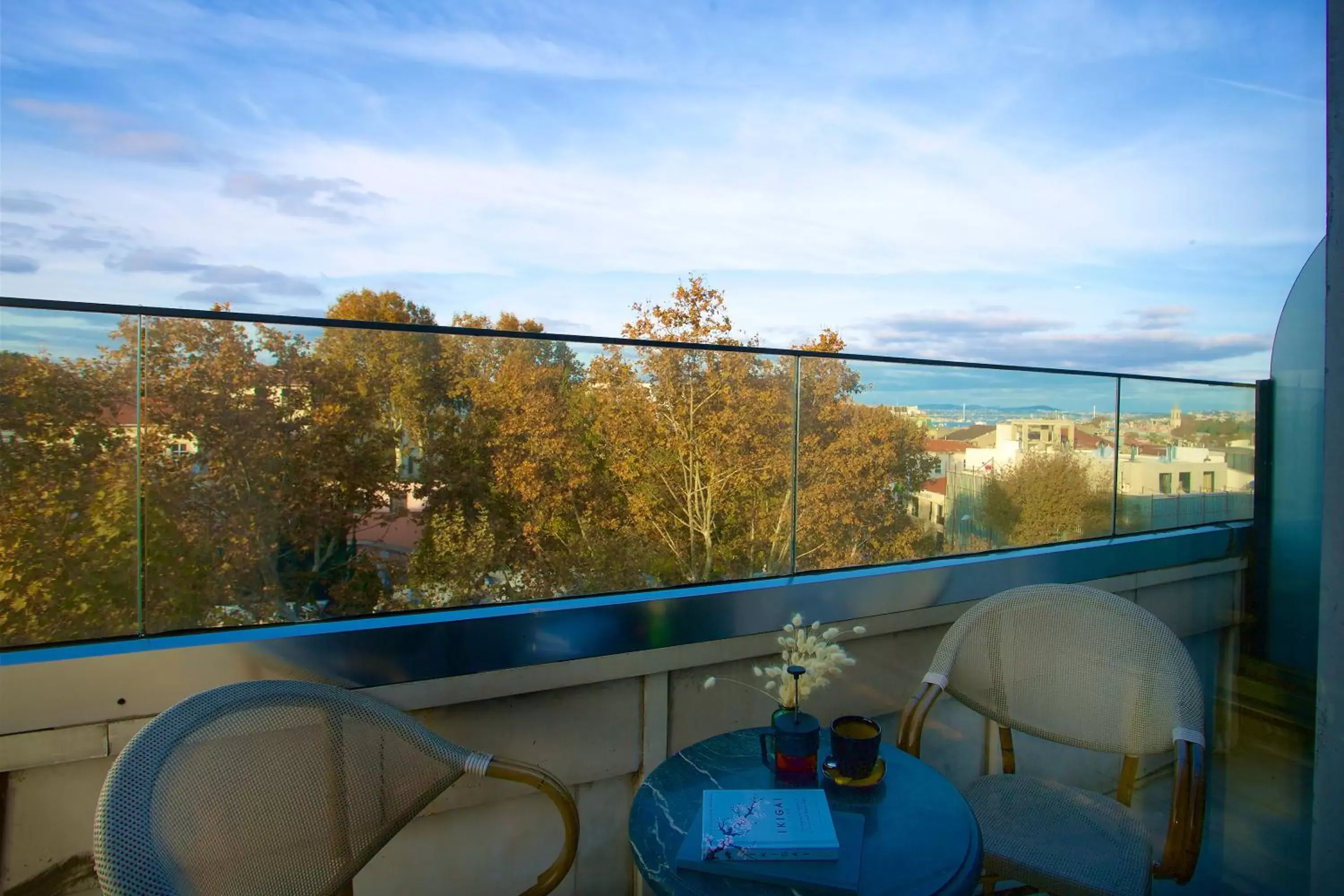 View (from property/room), Balcony/Terrace in Pierre Loti Hotel - Special Category