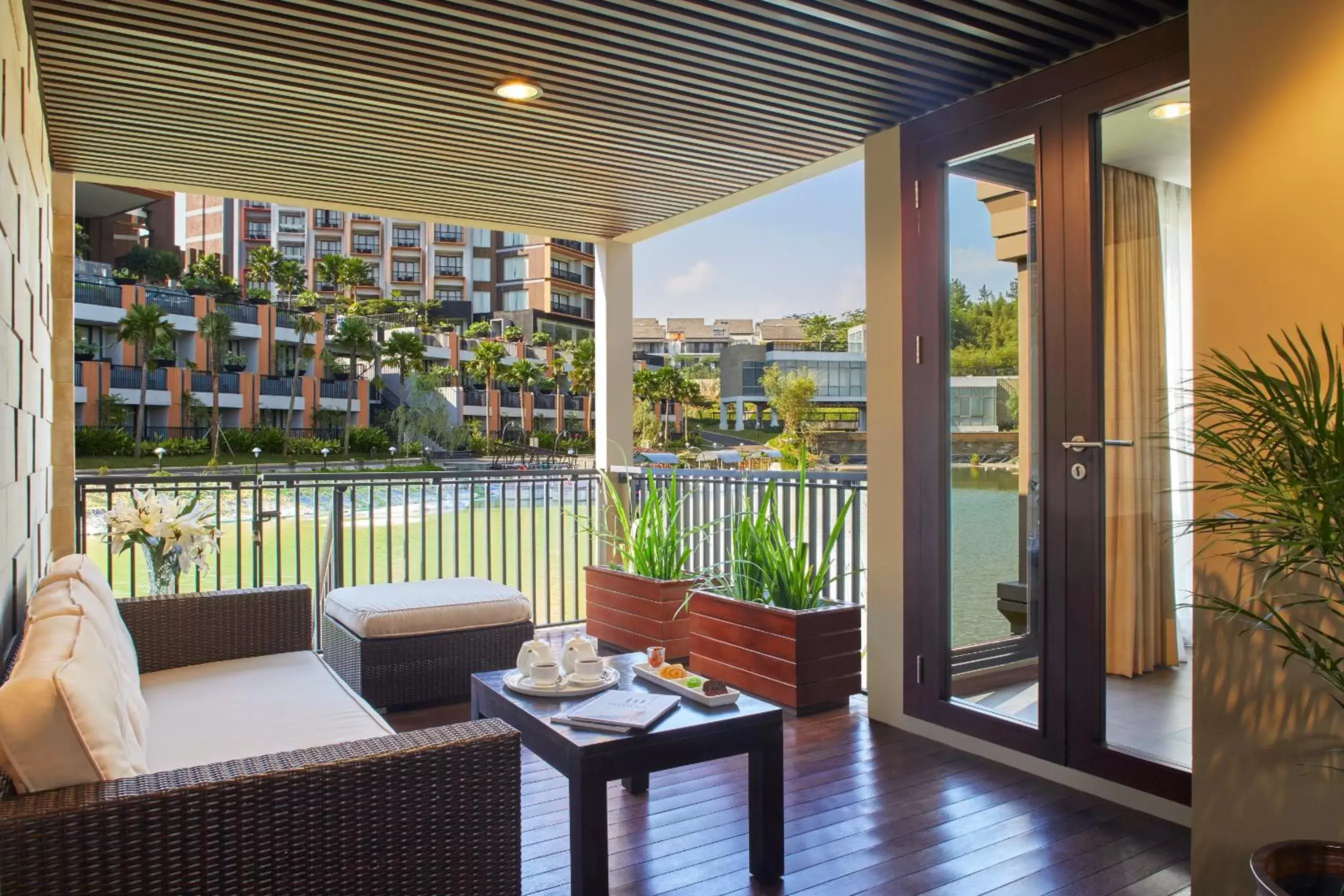 Balcony/Terrace in ASTON Sentul Lake Resort & Conference Center