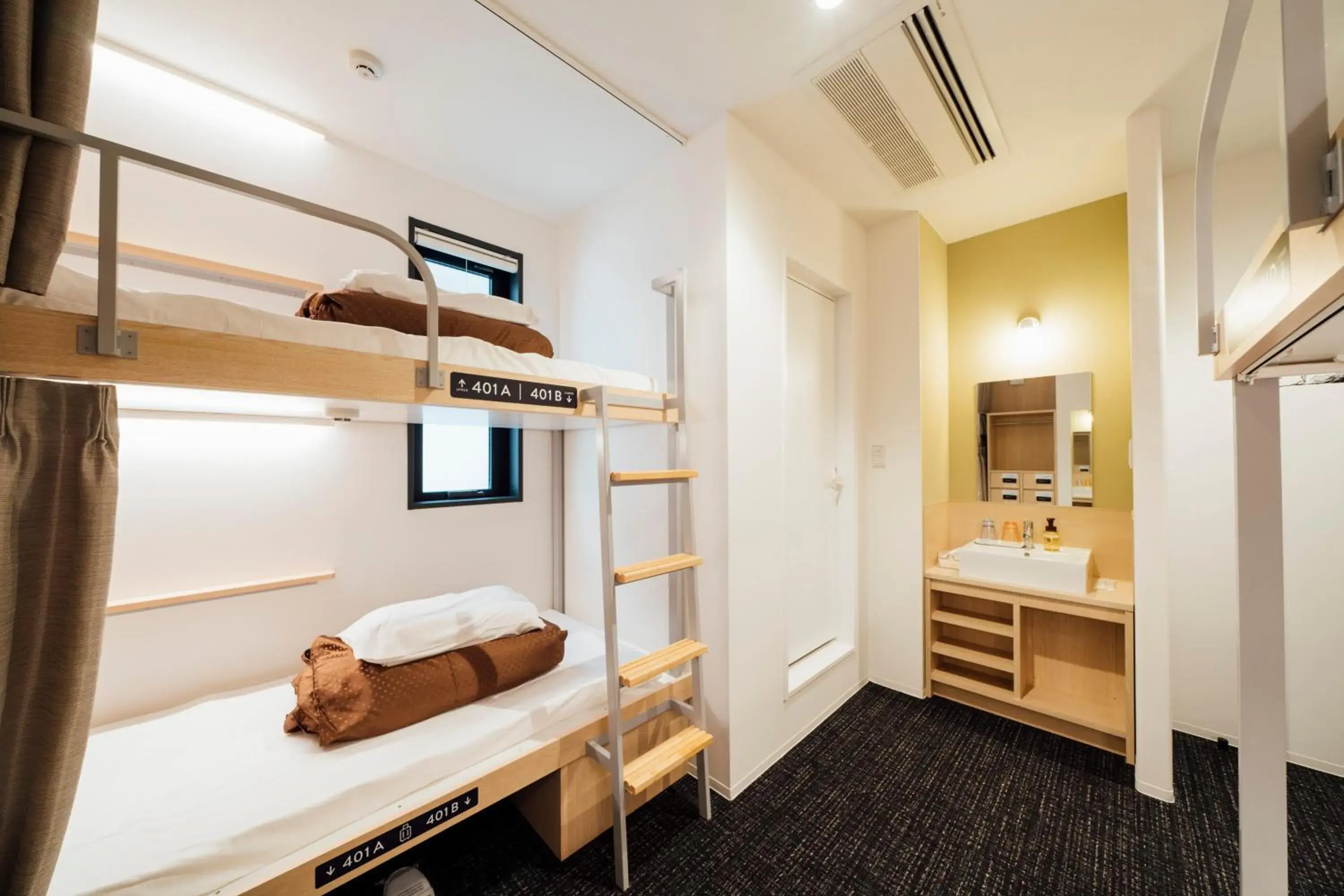 Bunk Bed in WeBase Hiroshima