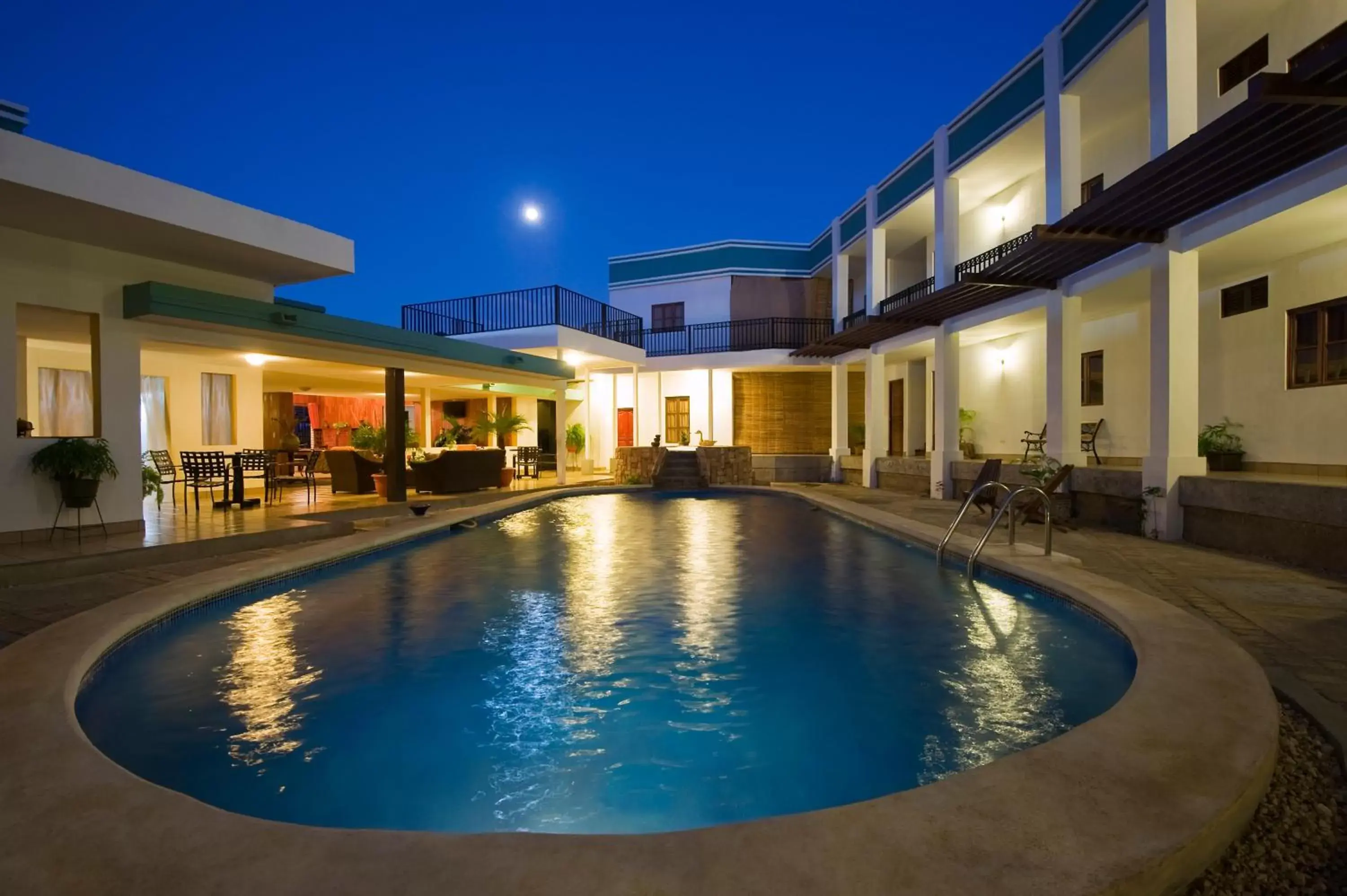 Property building in Hotel Mozonte Property building in Hotel Mozonte