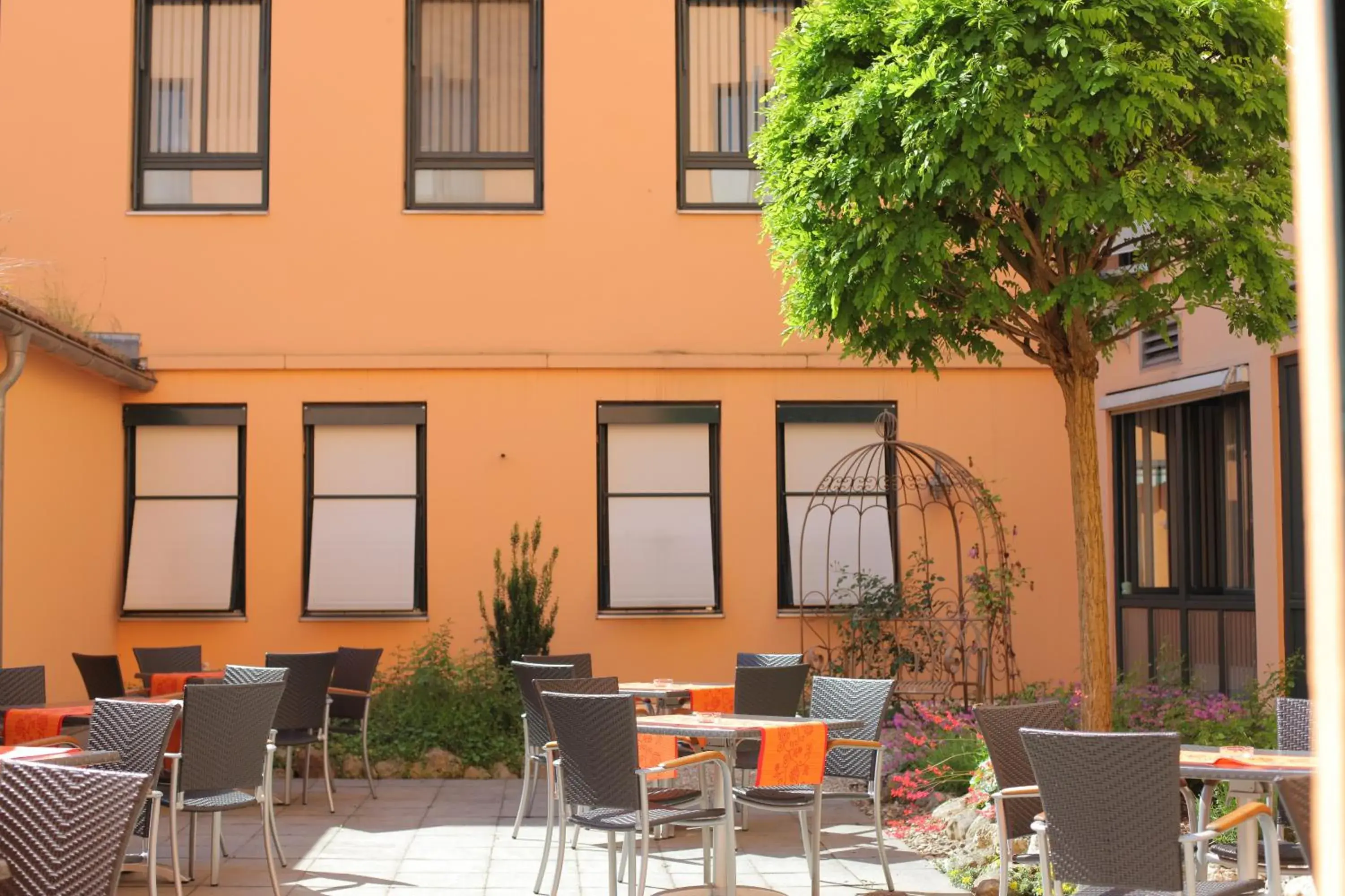 Patio in Hotel Theresientor