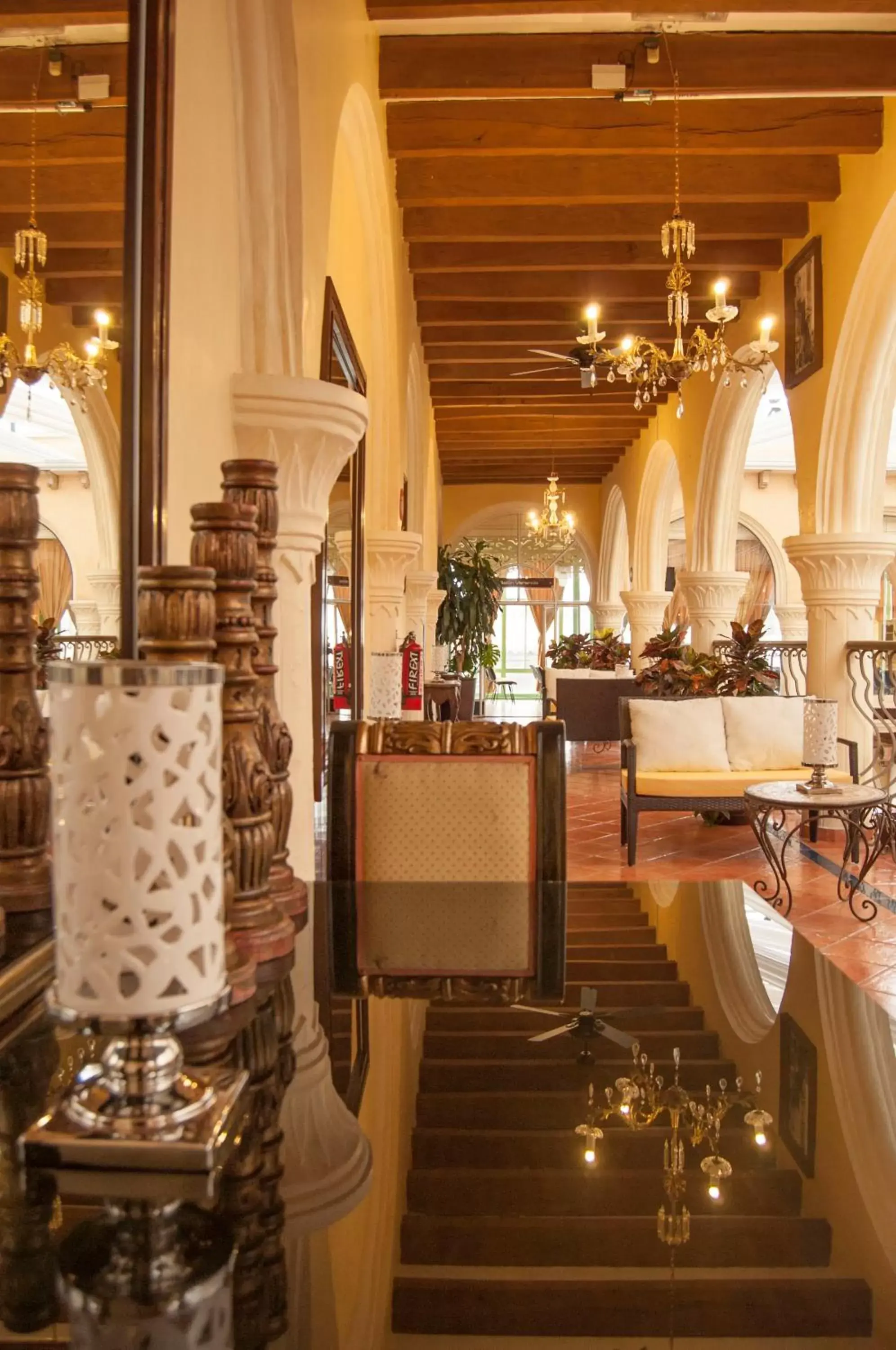 Decorative detail, Restaurant/Places to Eat in Centro Hotel Villa las Margaritas