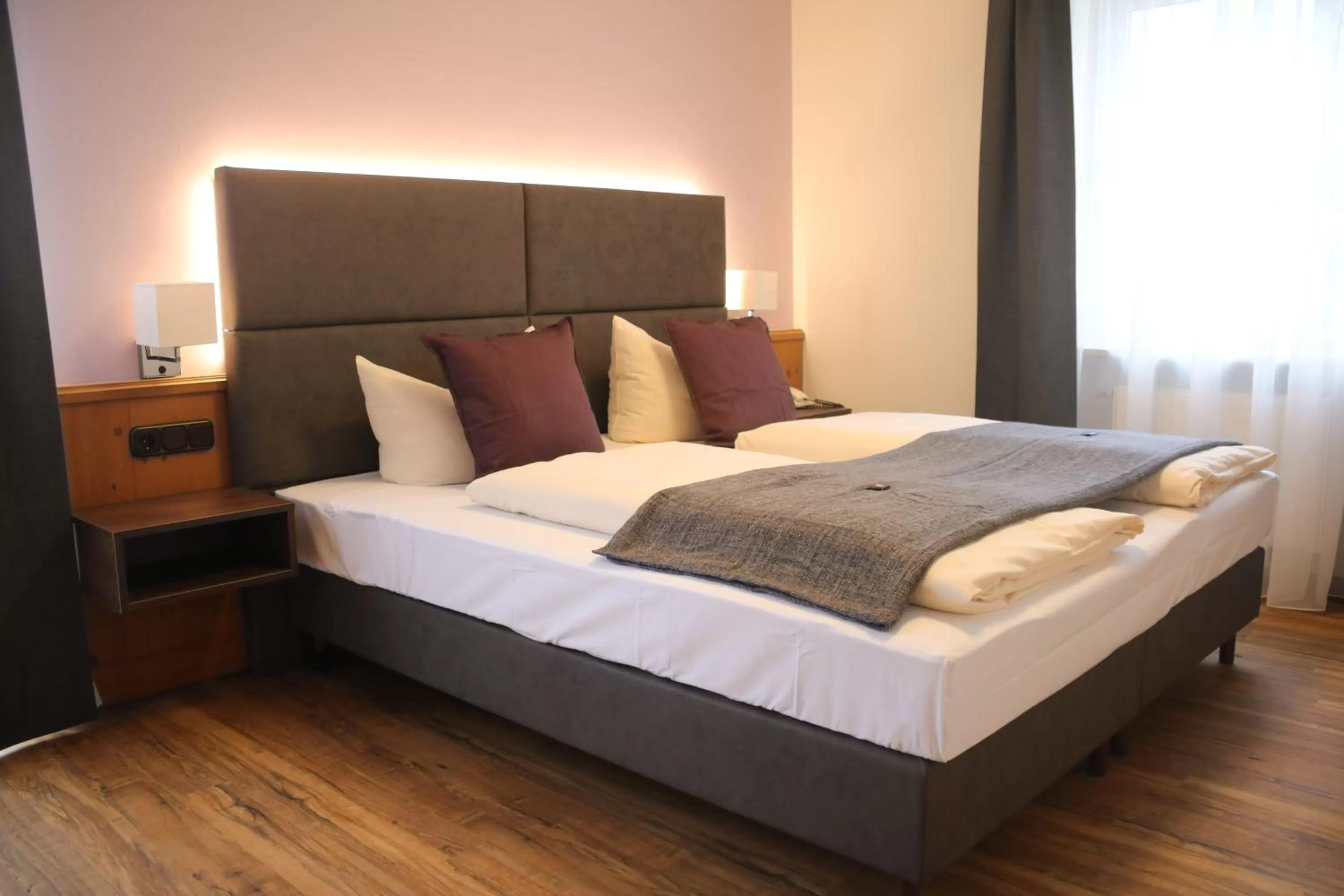 Photo of the whole room, Bed in Boutique Hotel Beckenlehner