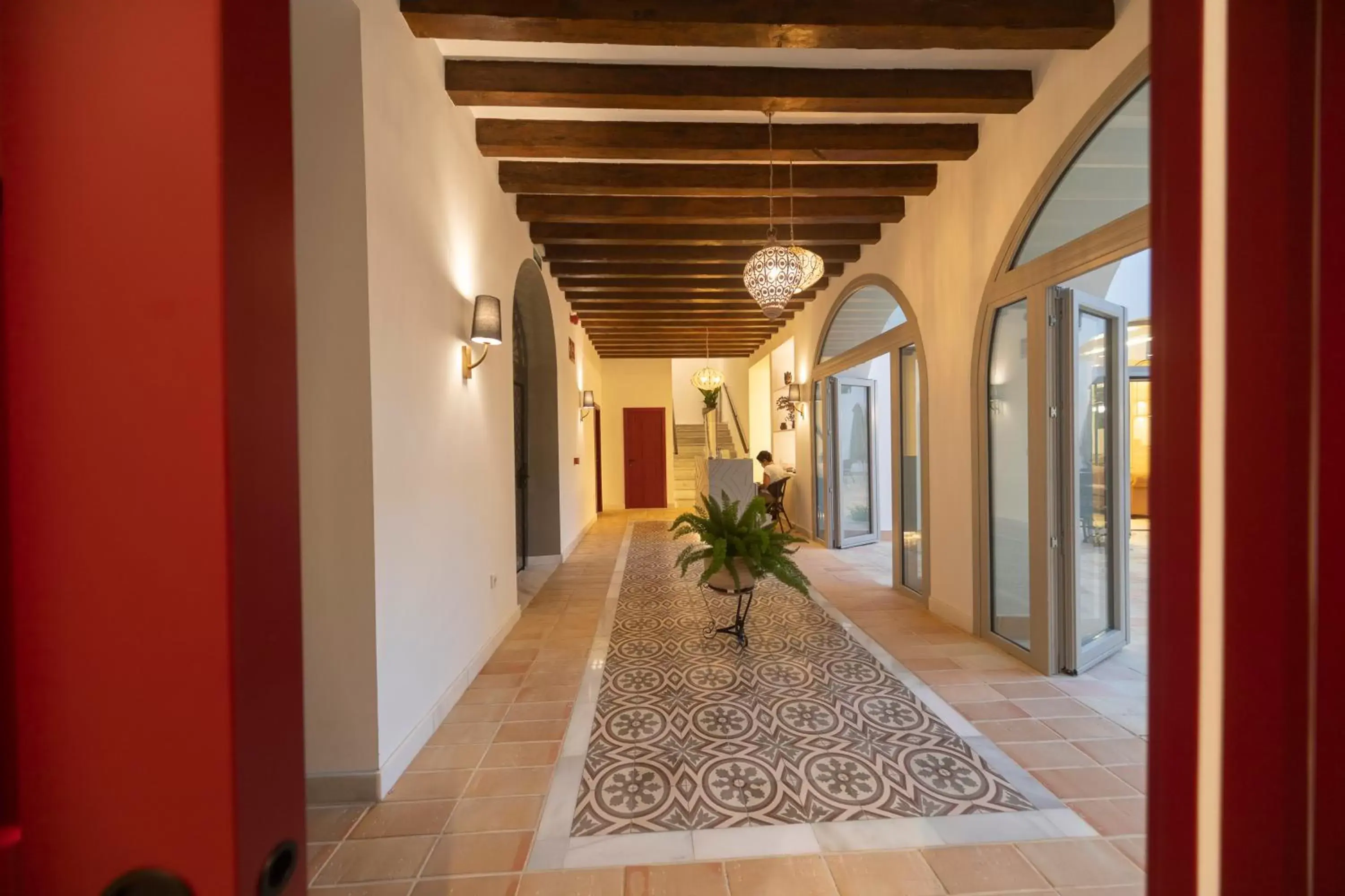 Lobby or reception in Albariza Hotel Boutique