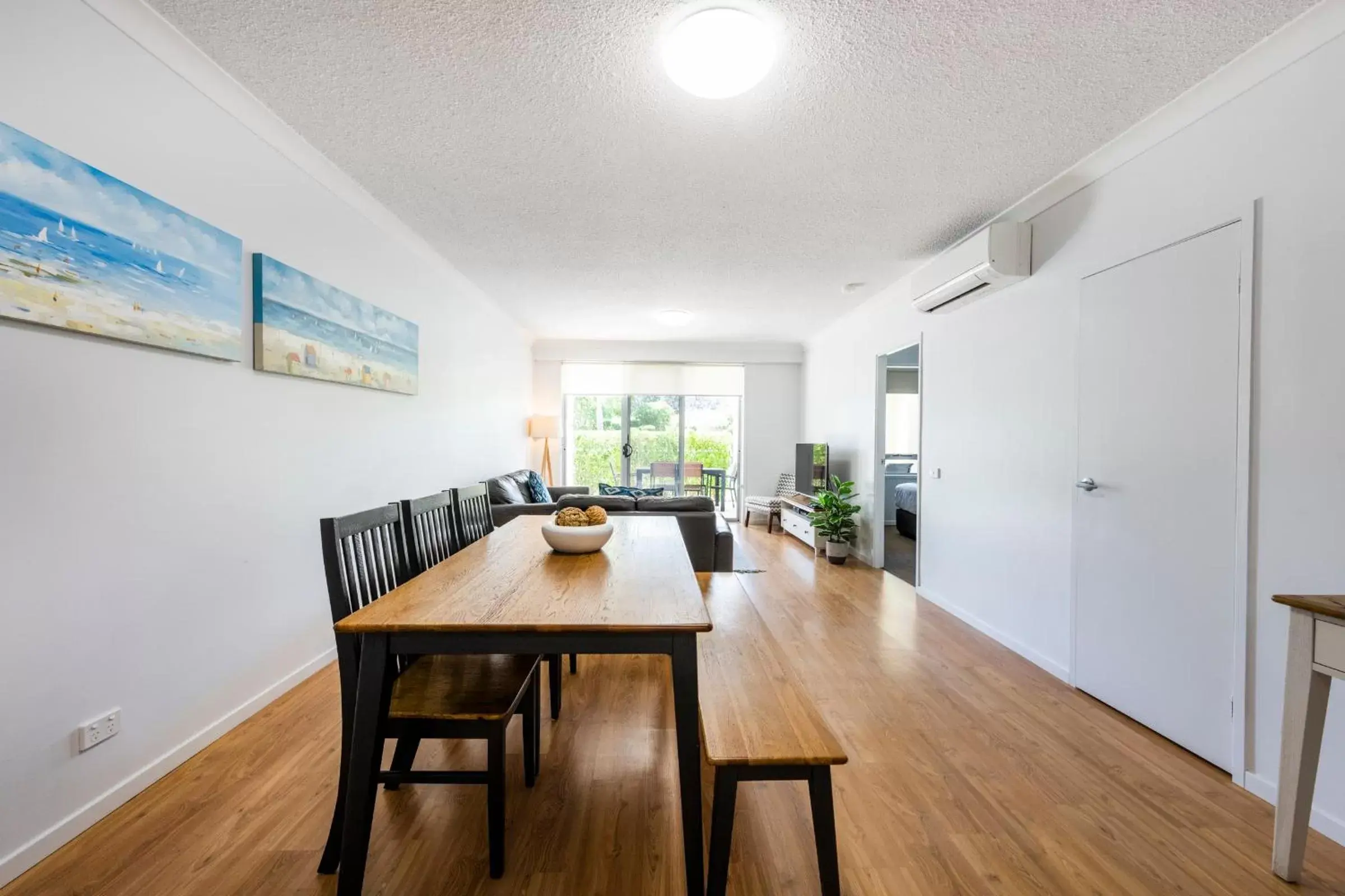 Living room, Dining Area in Pacific Marina Apartments