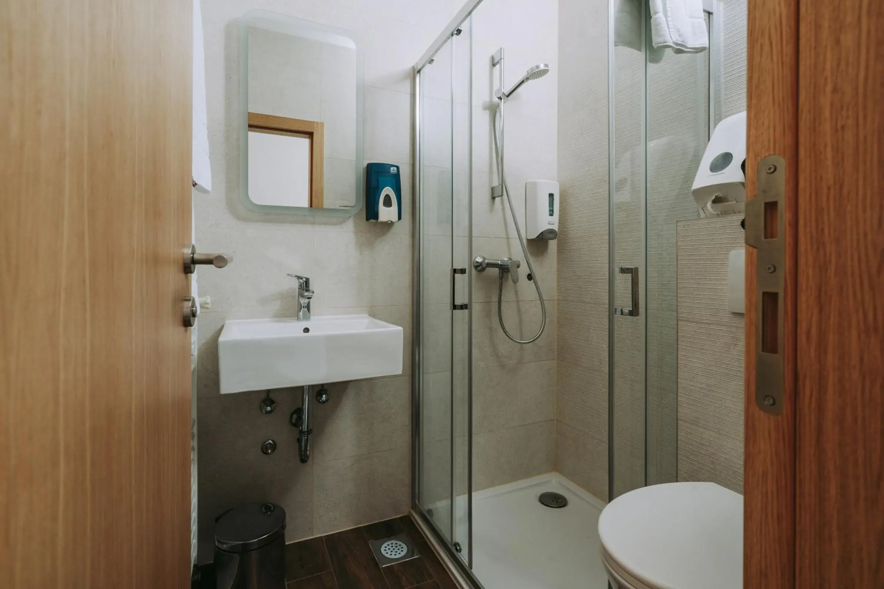 Bathroom in Hotel Sliško