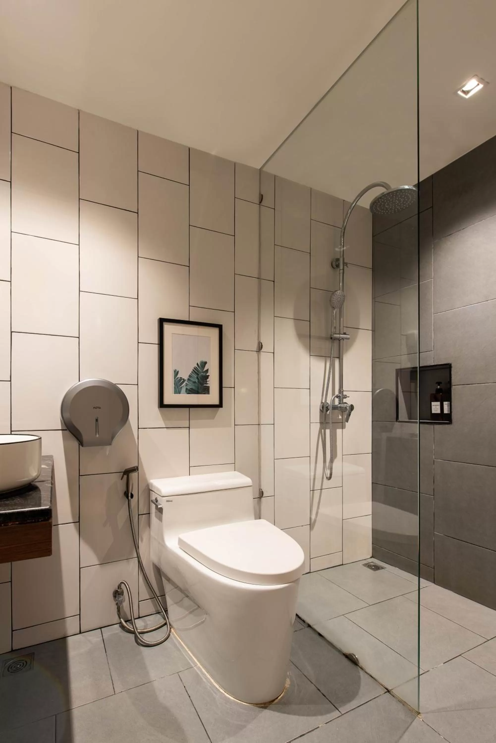 Shower in Botanic Service Room at Impact Muangthongthani - SHA Certified