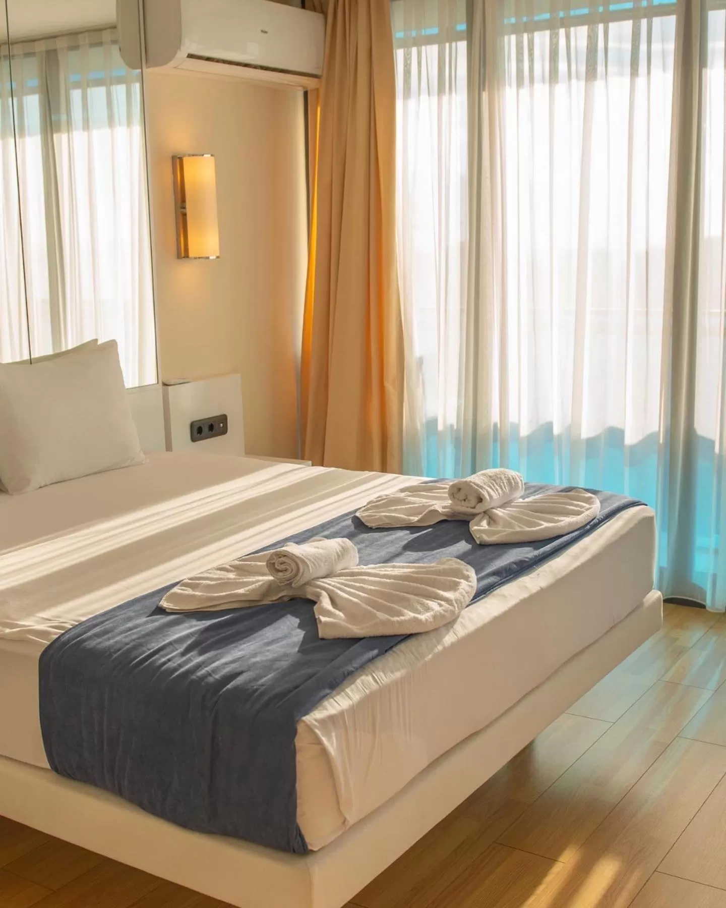 Bed in Orbi City Batumi Black Sea Arena
