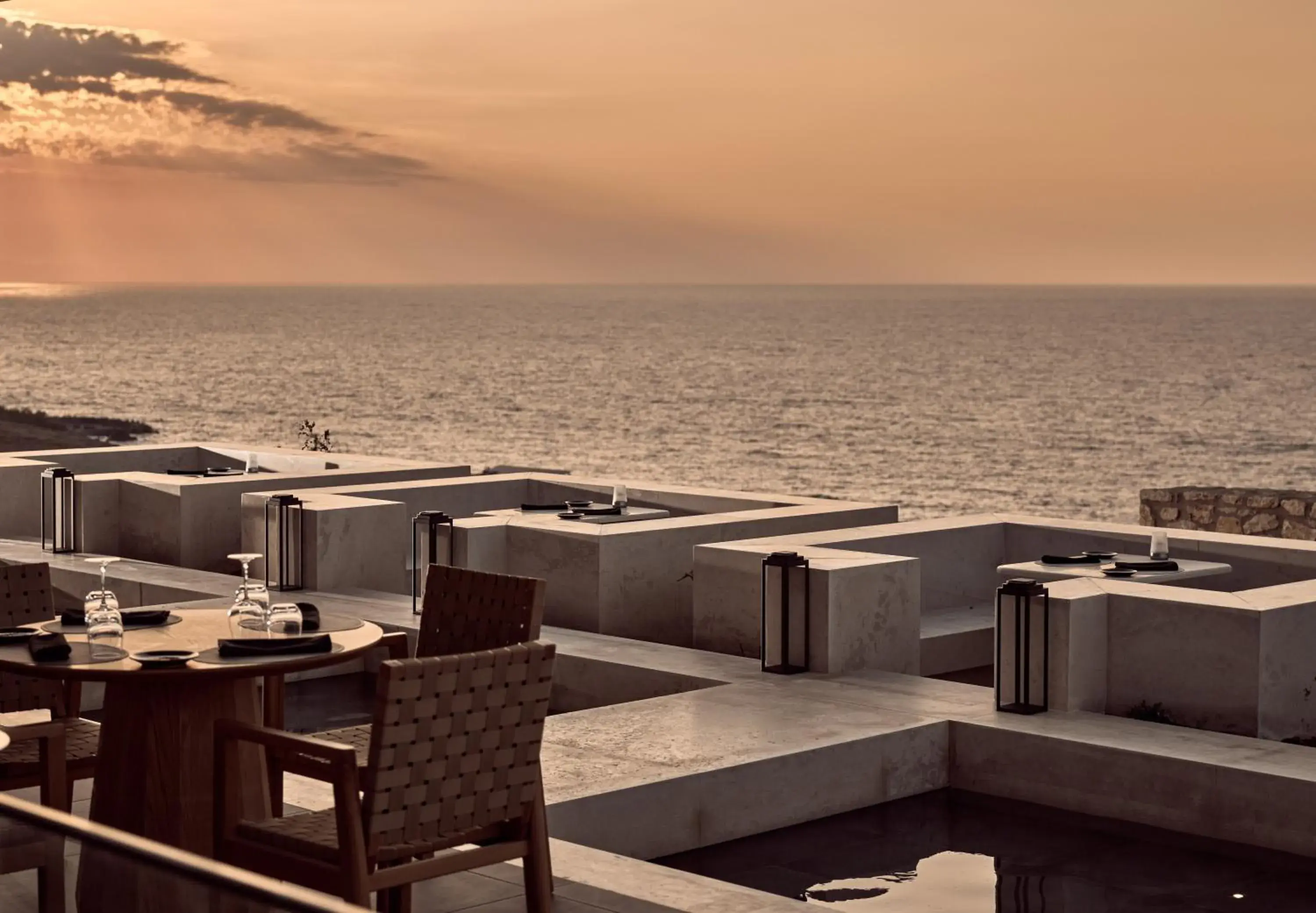 Restaurant/places to eat in The Royal Senses Resort Crete, Curio Collection by Hilton