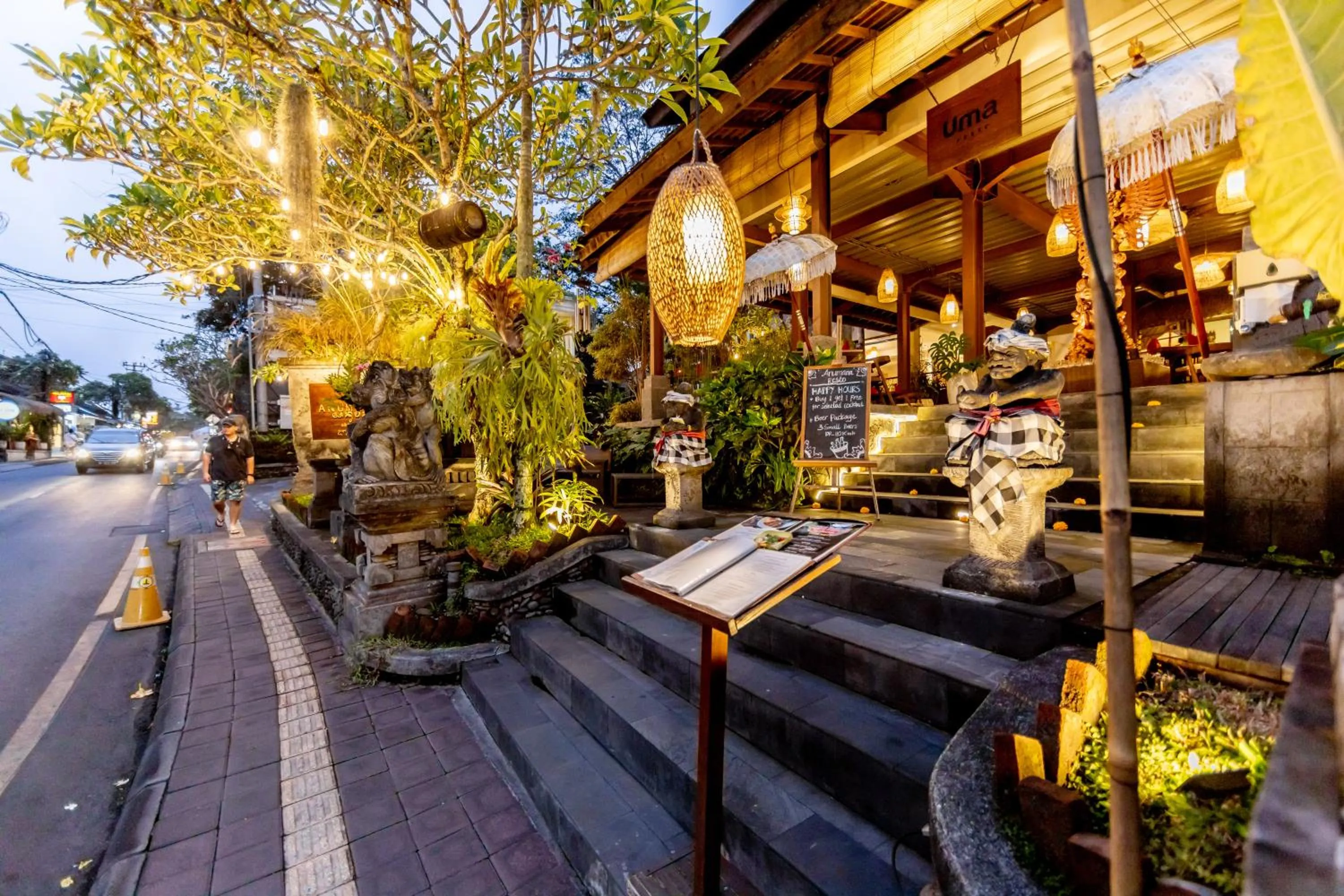 Facade/entrance in Anumana Ubud Hotel