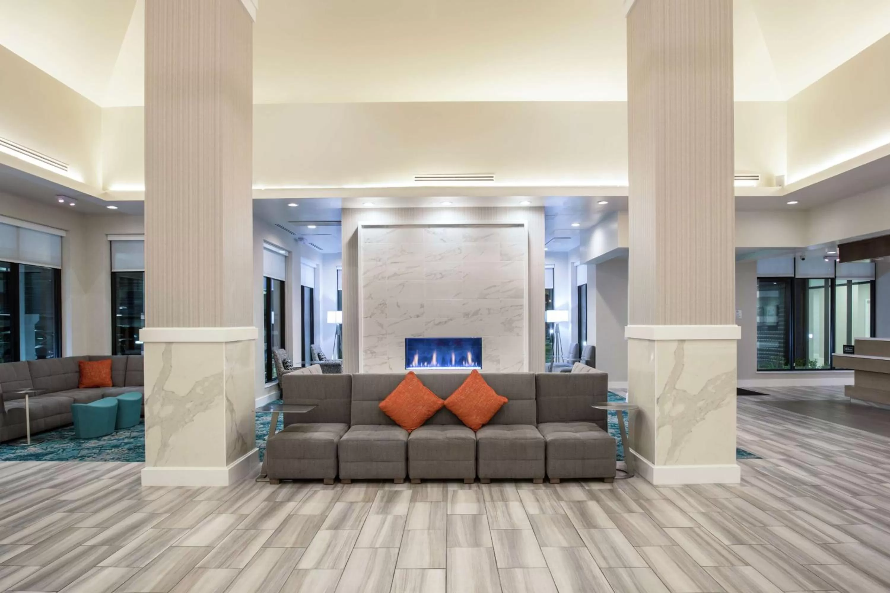 Lobby or reception in Hilton Garden Inn Las Vegas City Center