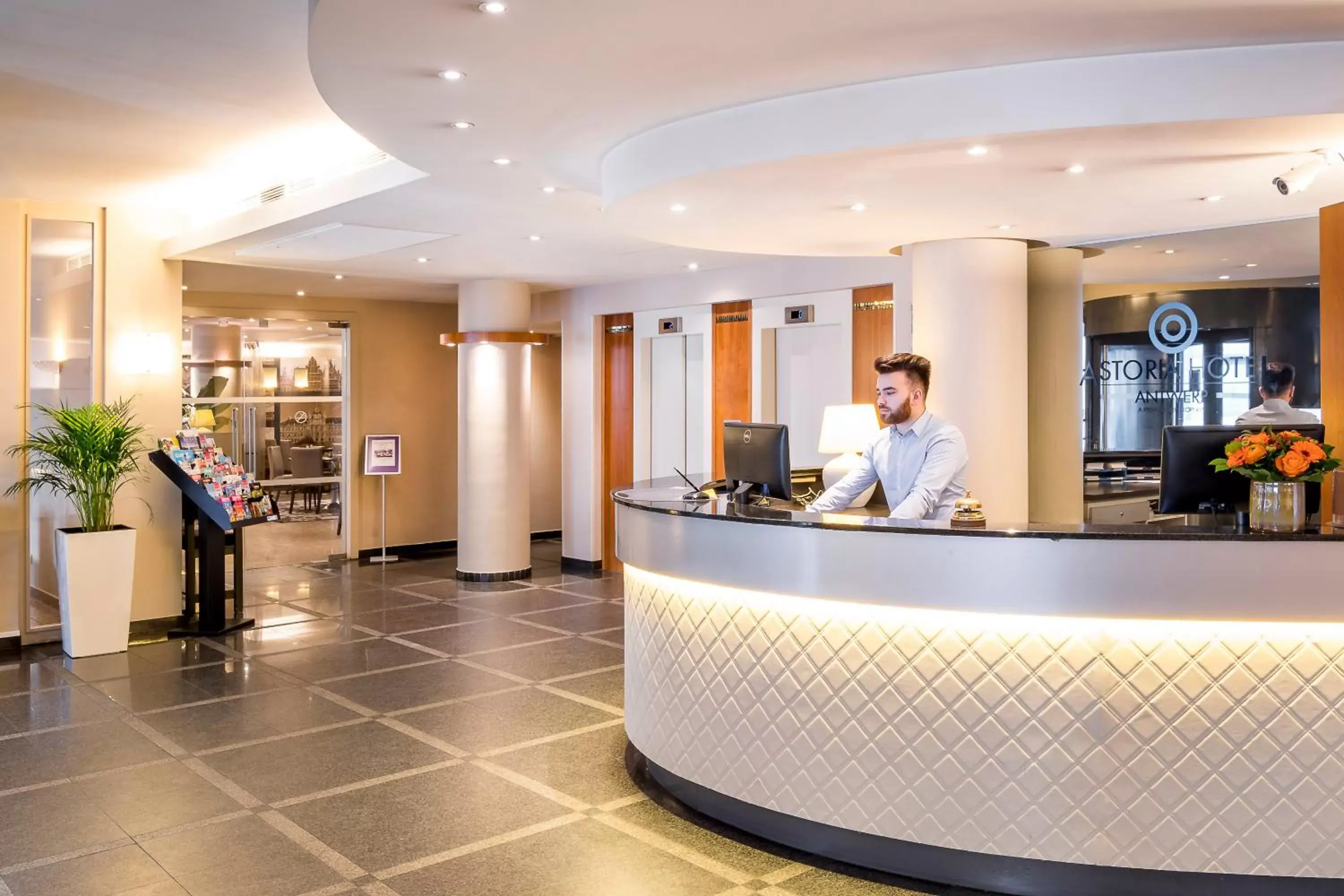 Lobby or reception, Staff in Astoria Hotel Antwerp