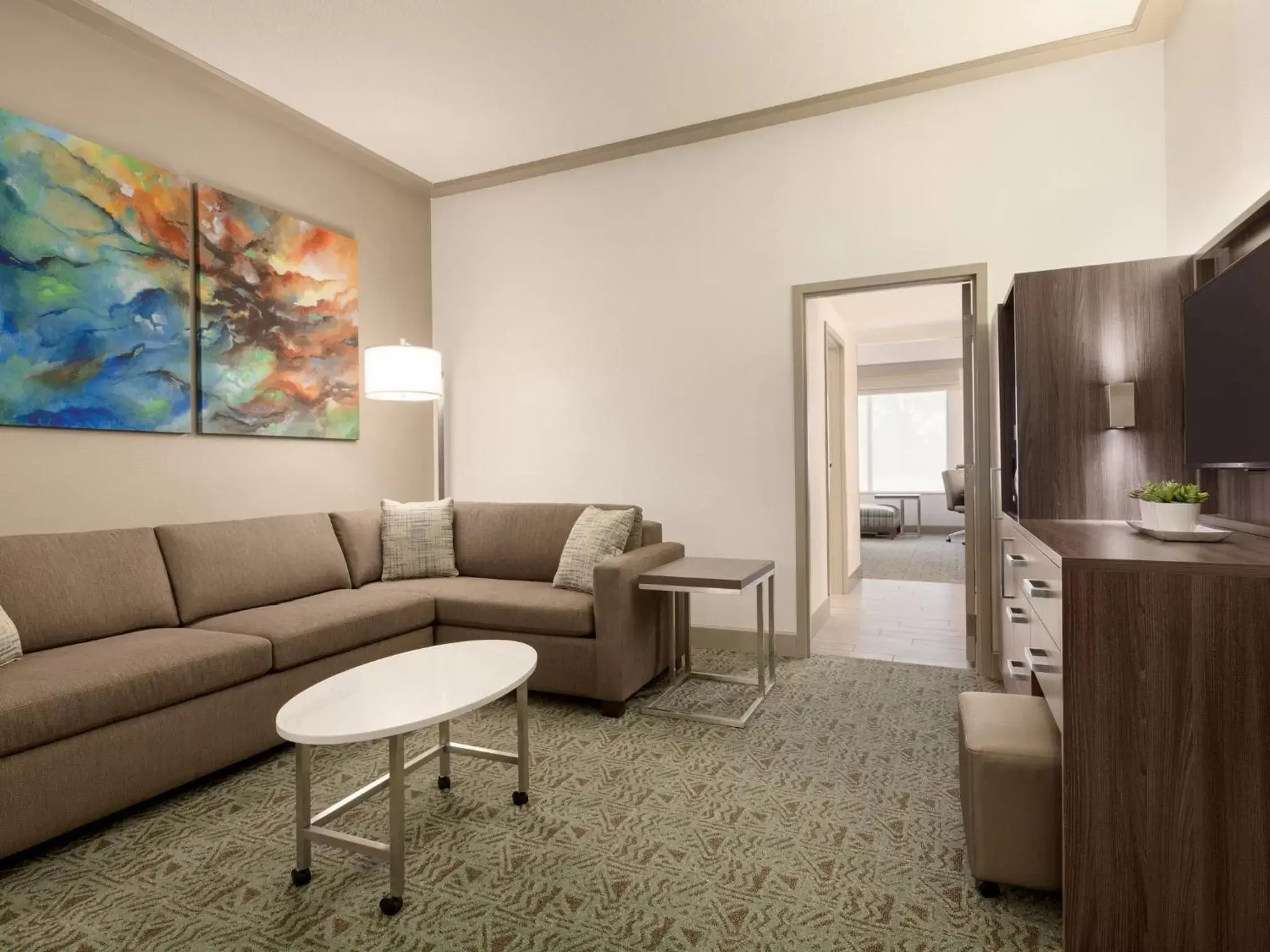 TV and multimedia, Seating Area in Buena Vista Suites Orlando