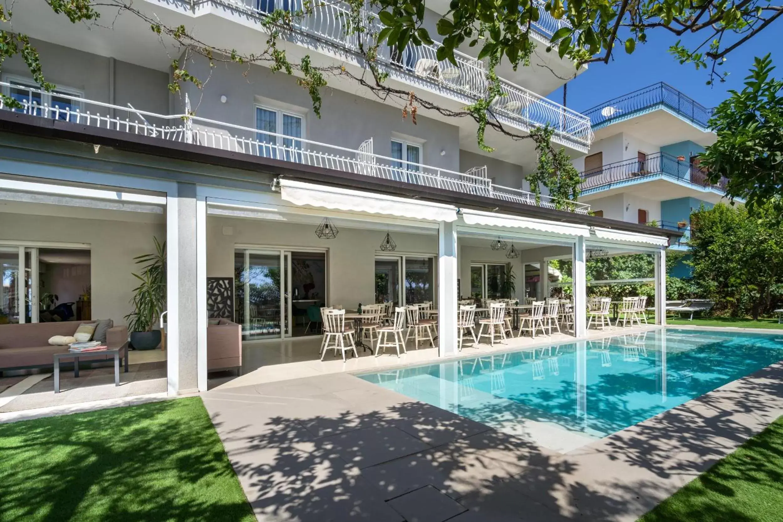 Swimming Pool in Hotel Rivage Taormina