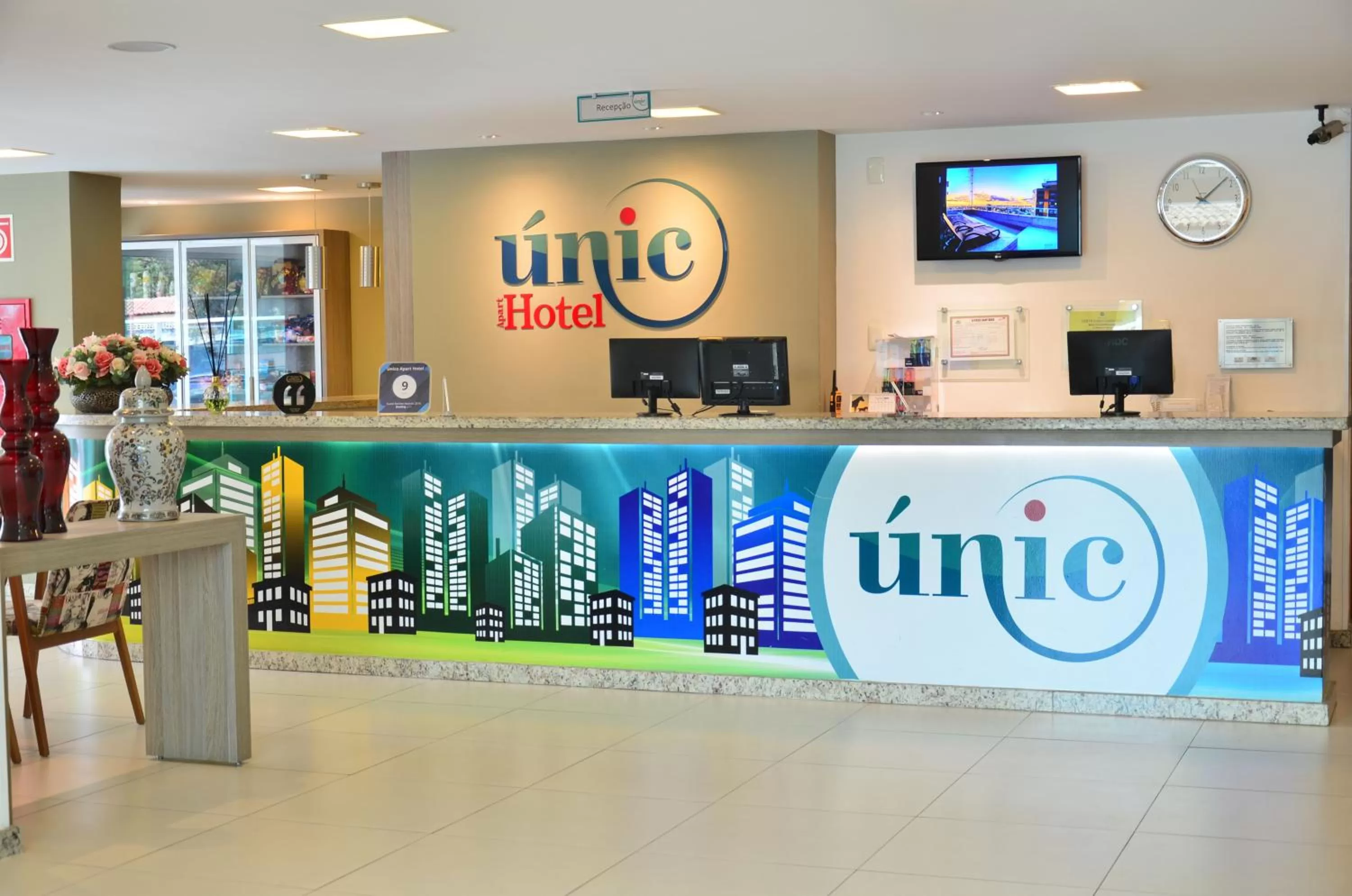 Lobby or reception in Unico Apart Hotel