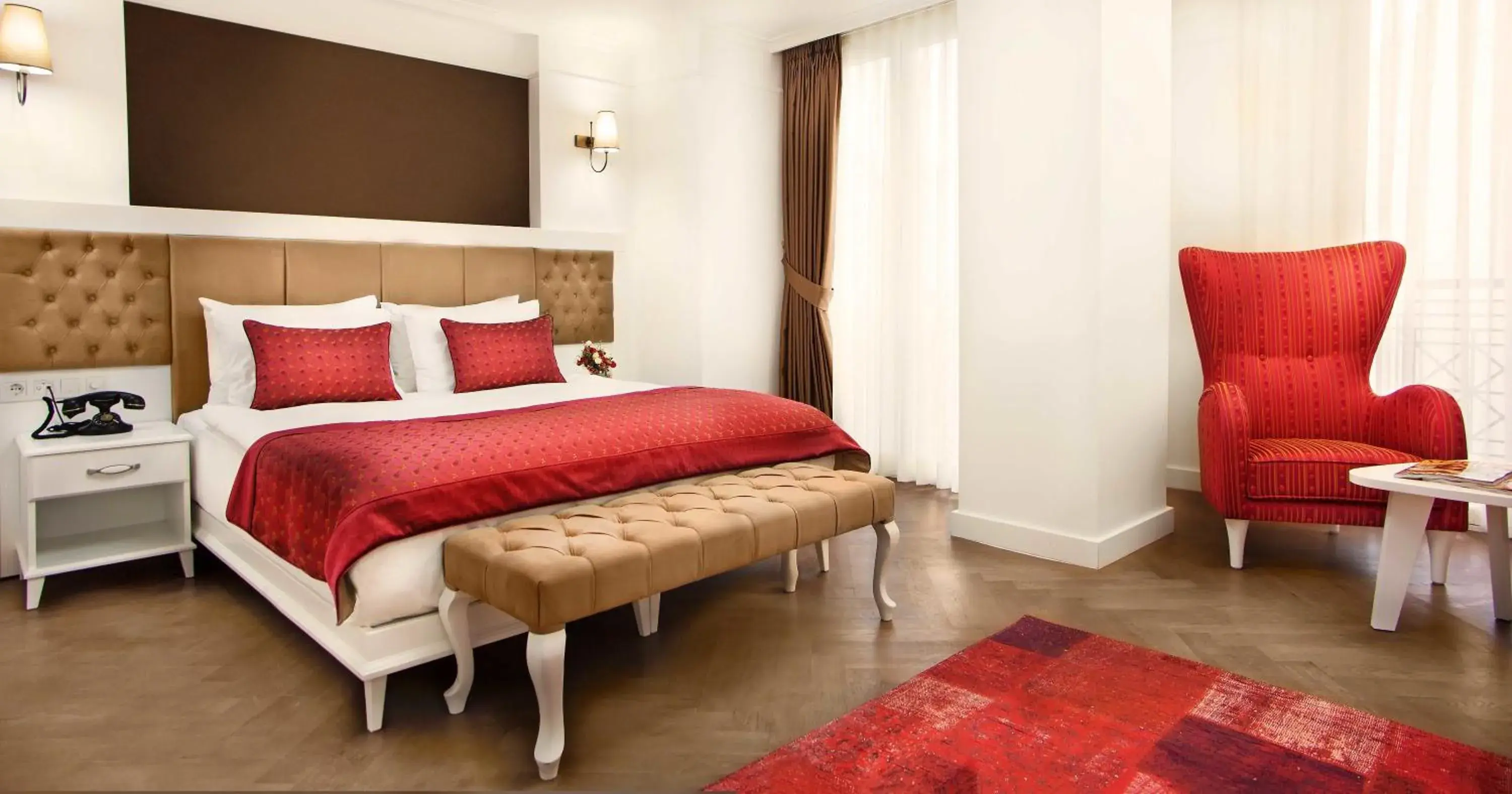 Bed in Astan Hotel Galata