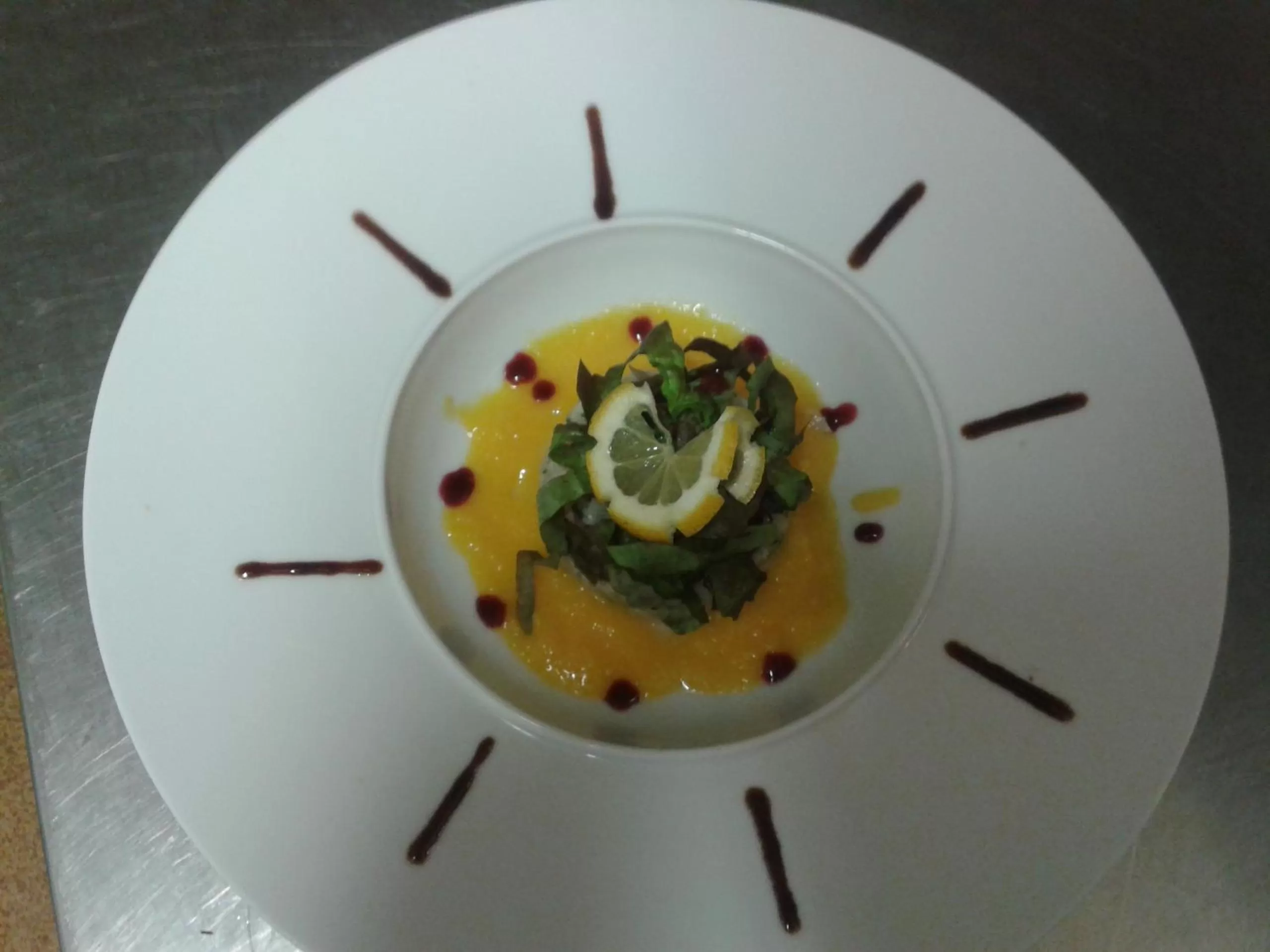 Food close-up in L'as Gourmand