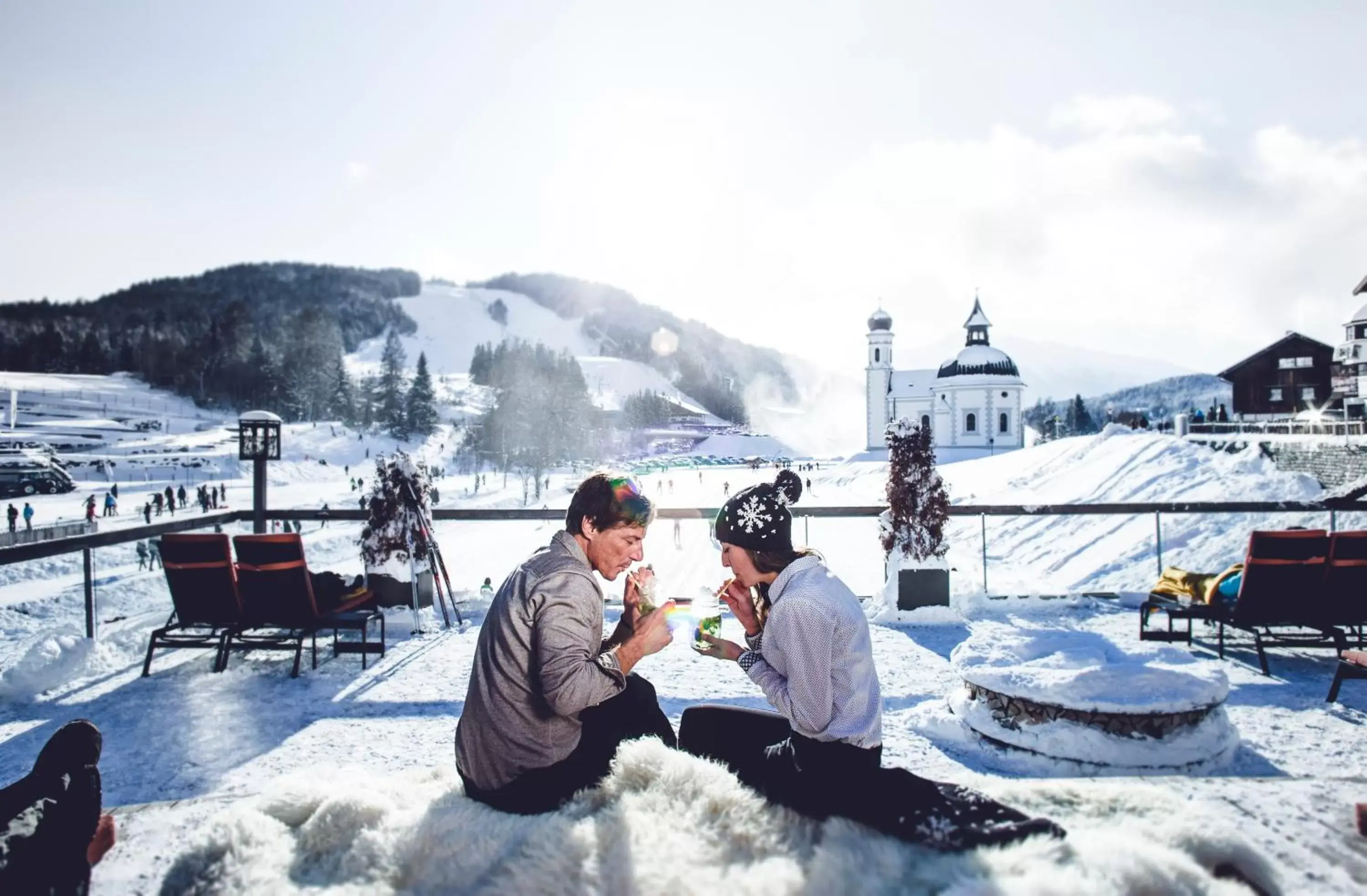 People, Winter in Inntaler Hof