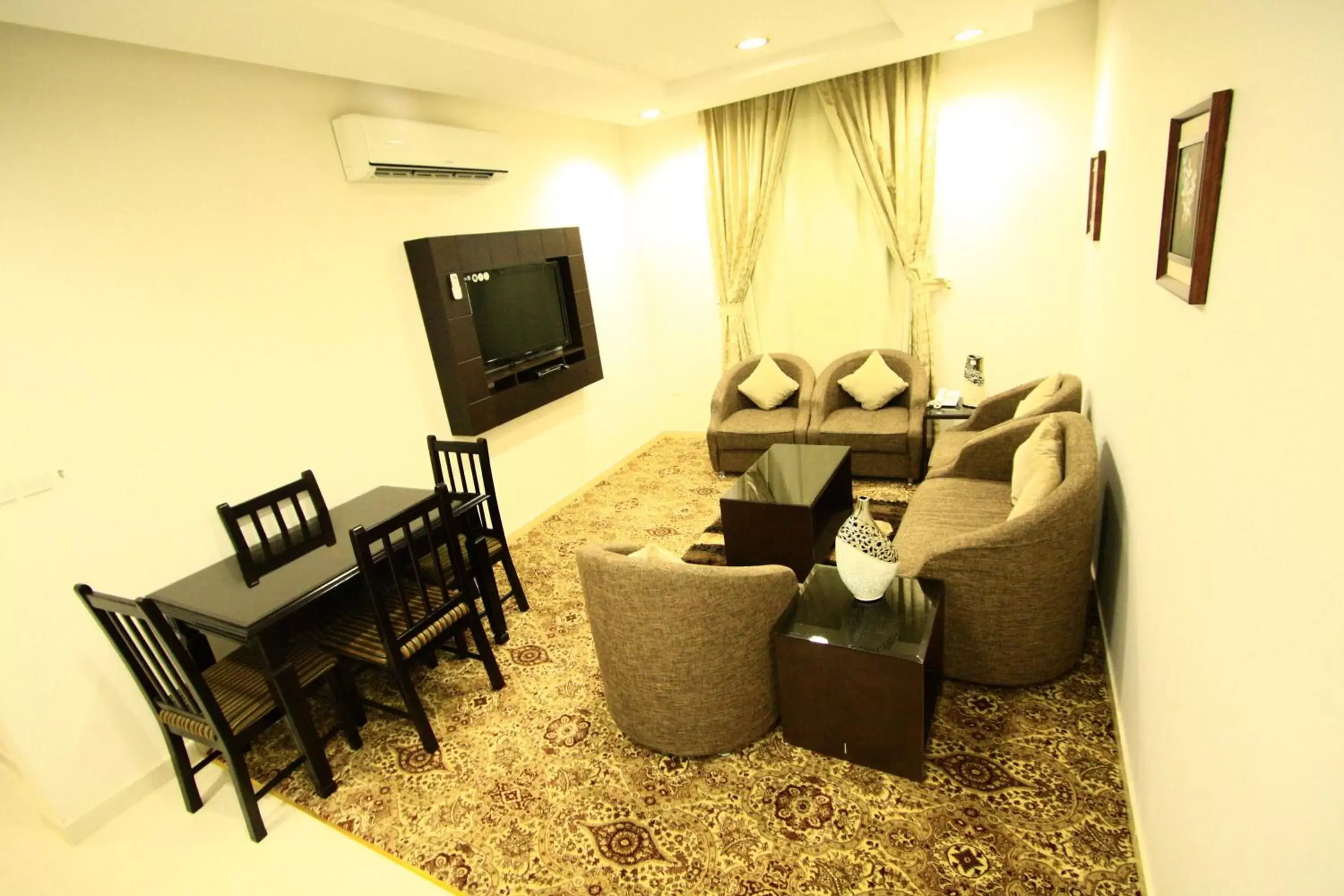 Living room, Seating Area in Rest Night Hotel Suites- - AL Nafal