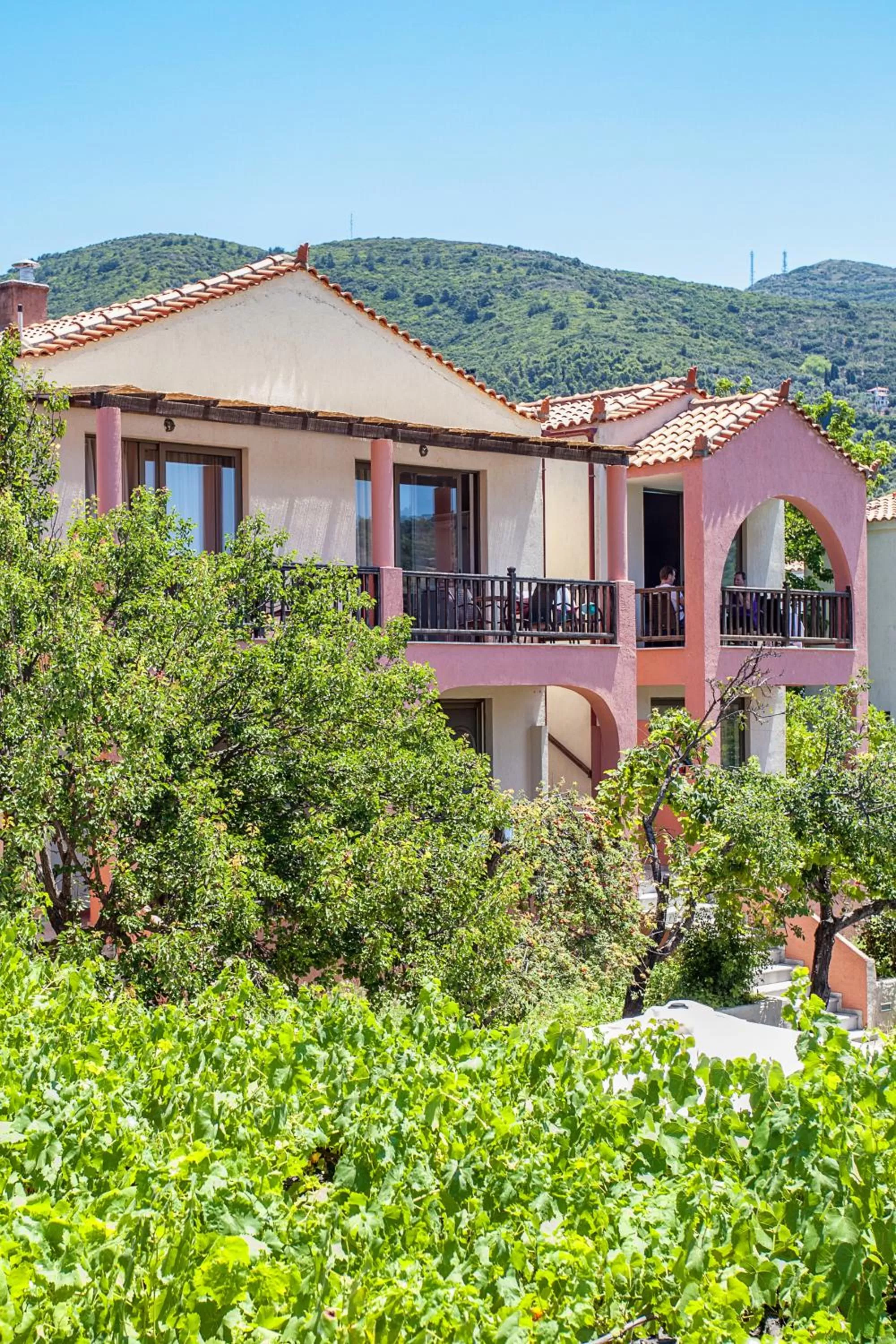 Property building in Rigas Hotel Skopelos