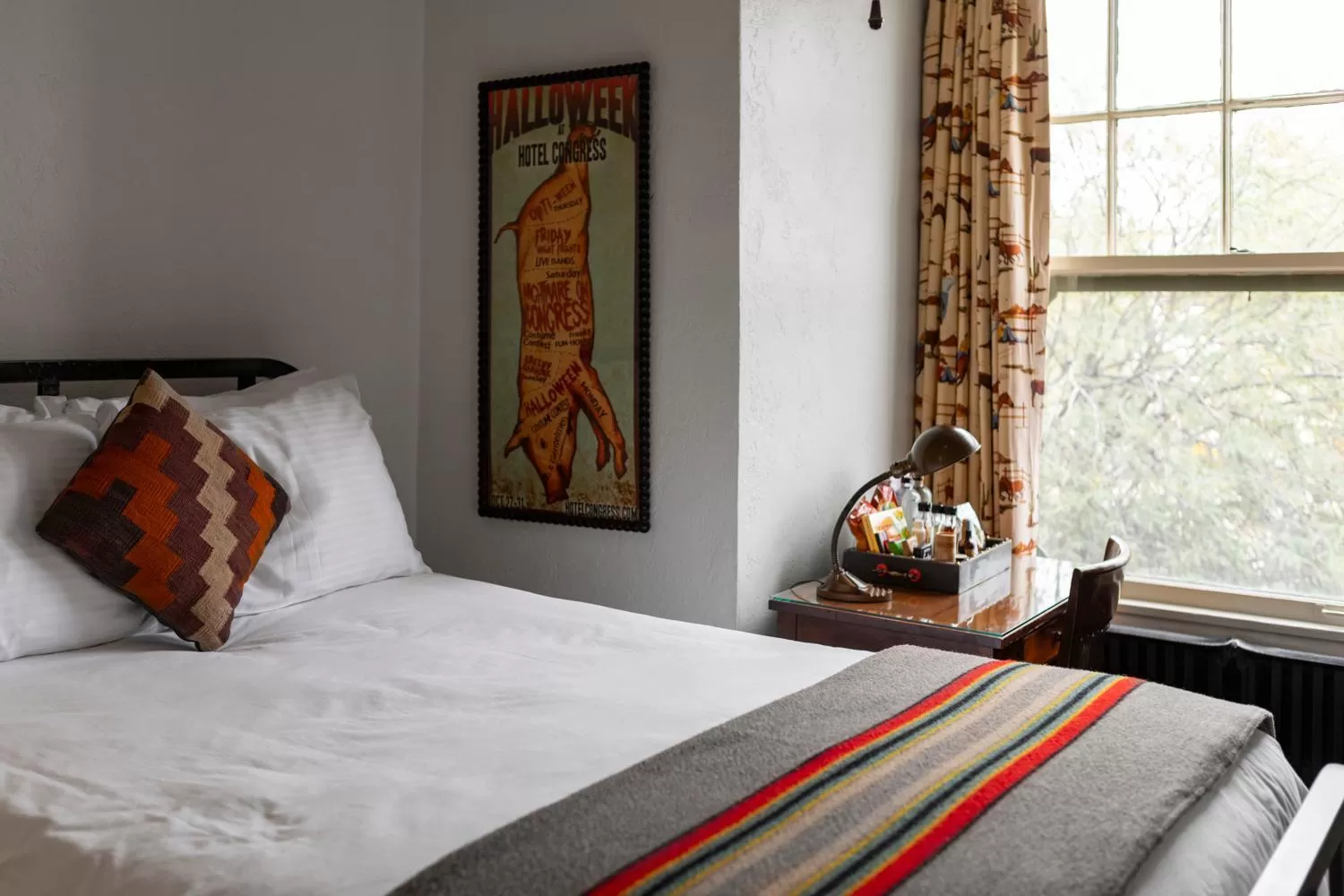 Bed in Hotel Congress