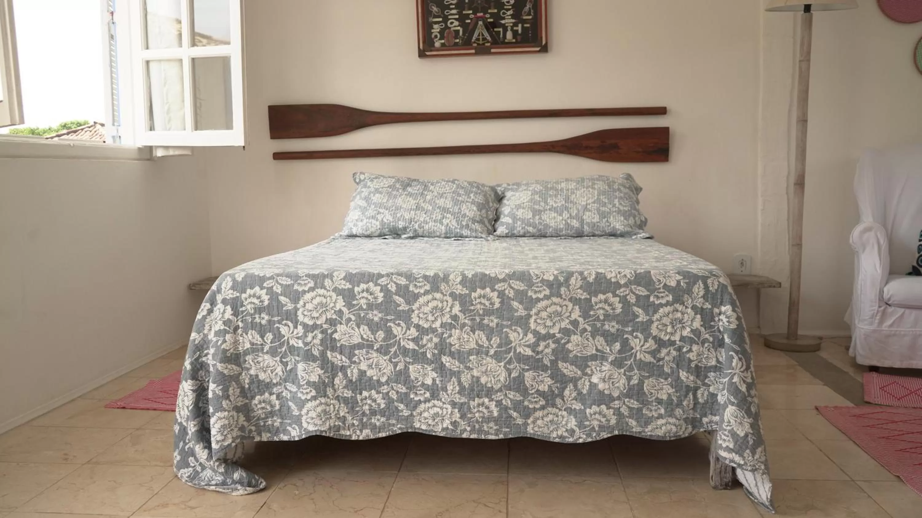 Bed in Pousada Manaaki