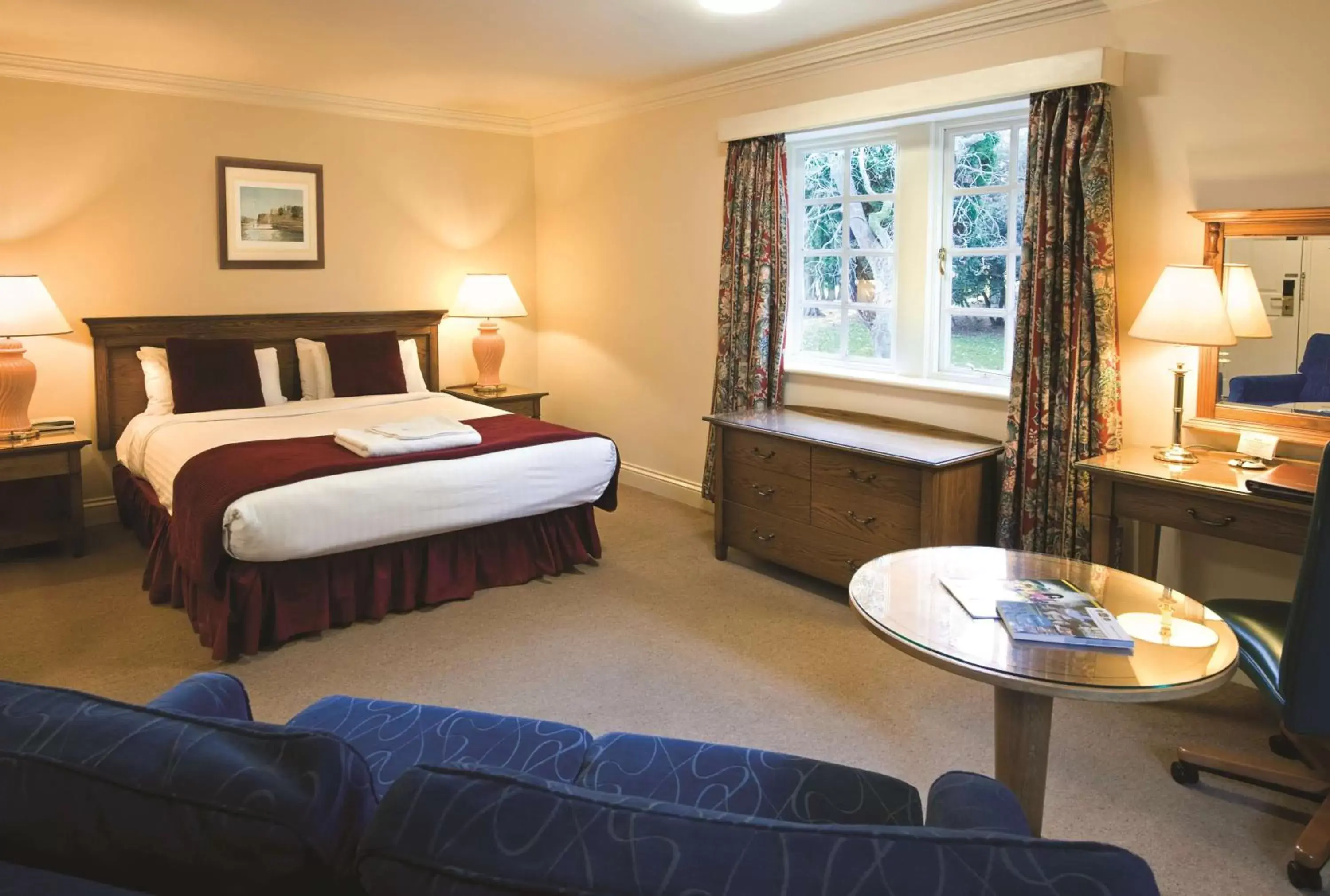 Photo of the whole room, Bed in Orton Hall Hotel & Spa