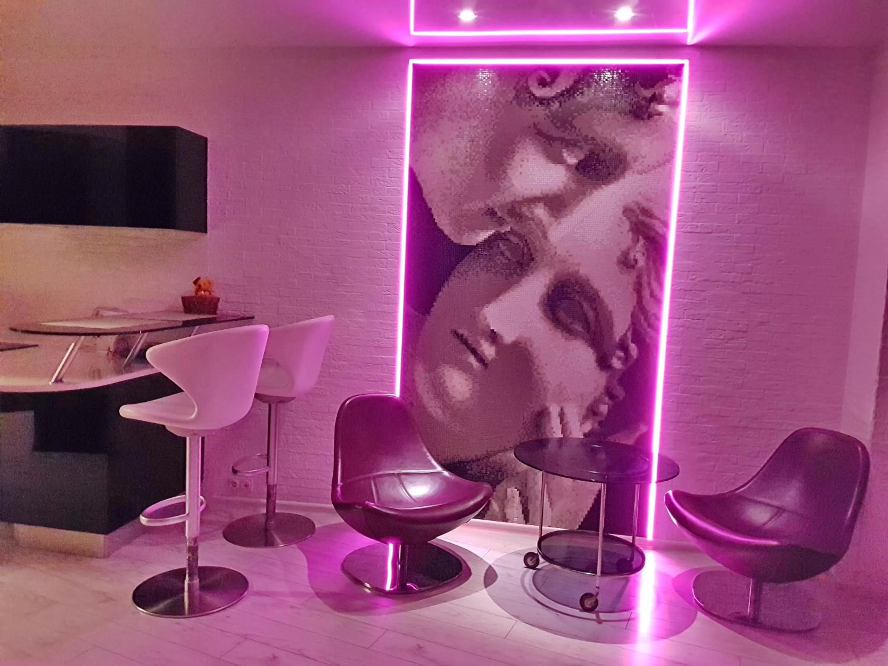 Seating area in Most City Apart-Hotel